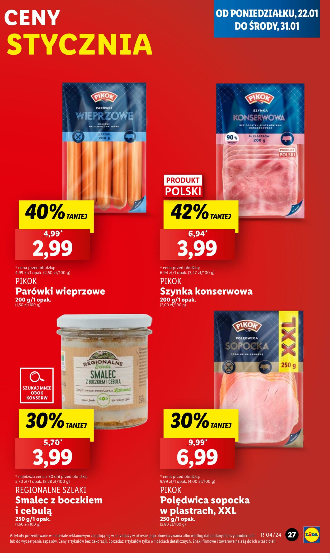 Gazetka Lidl 22.01.2024 - 24.01.2024