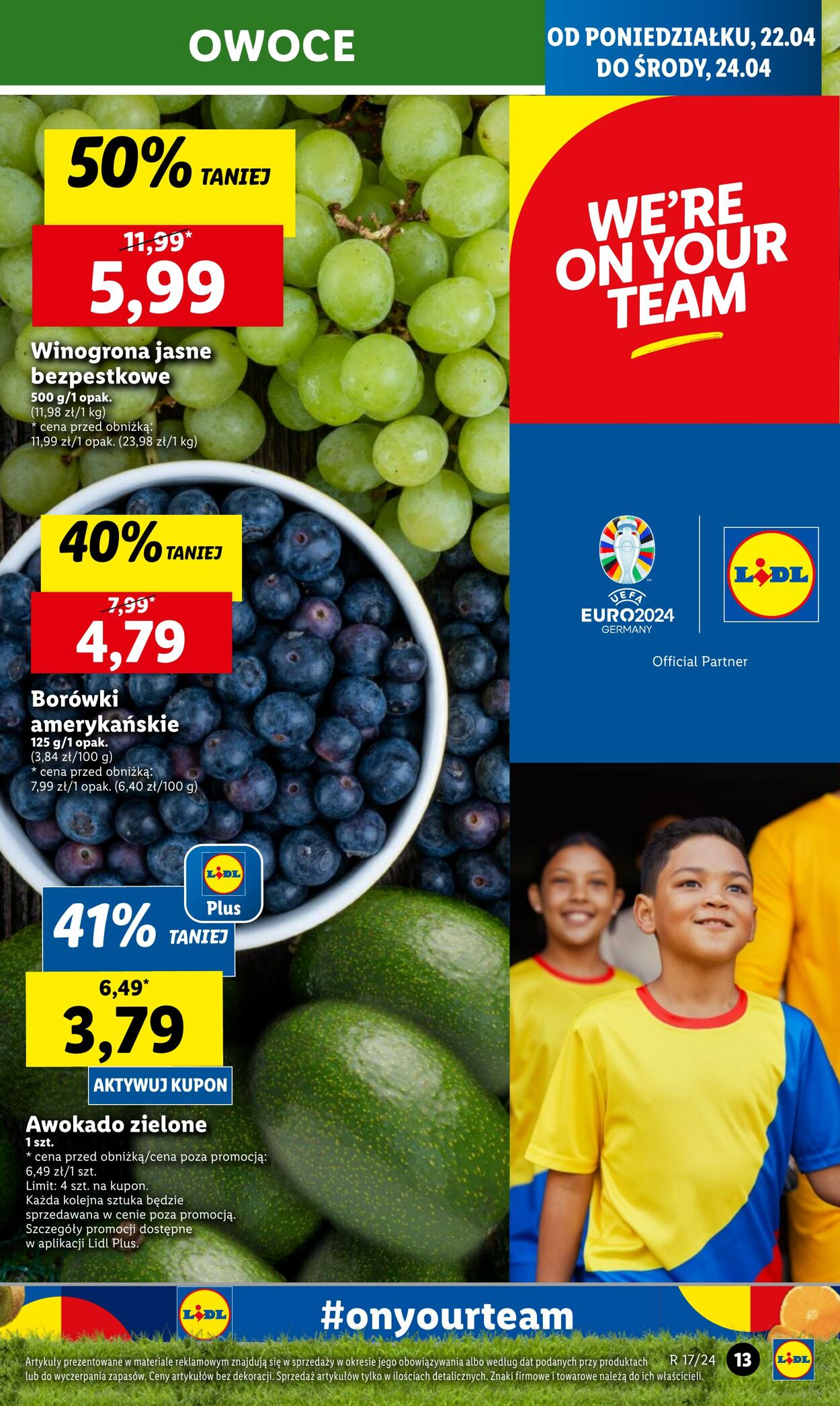 Gazetka Lidl 22.04.2024 - 24.04.2024