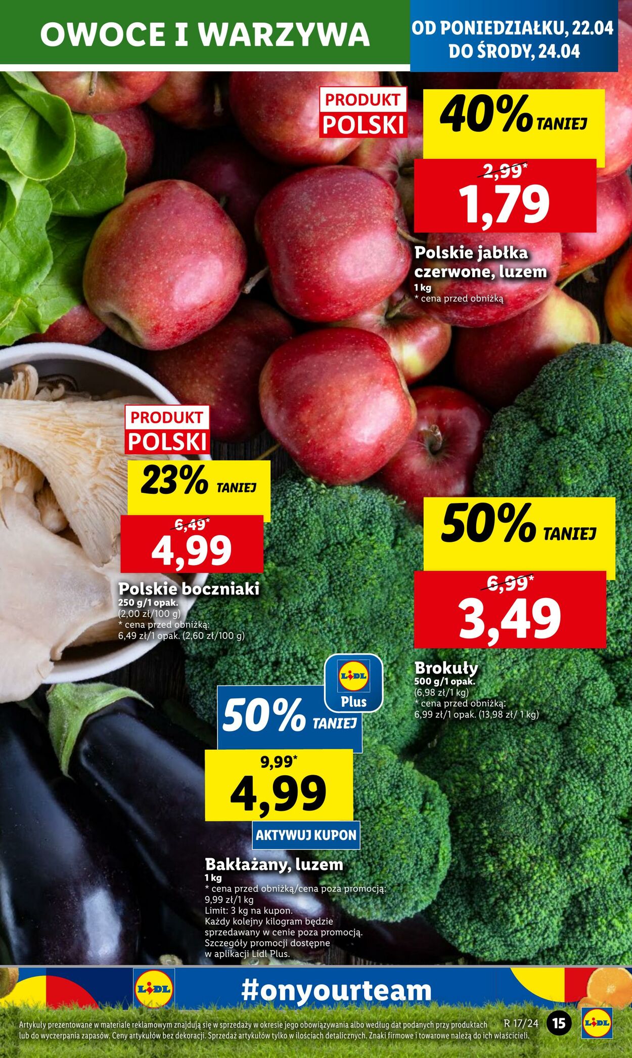 Gazetka Lidl 22.04.2024 - 24.04.2024