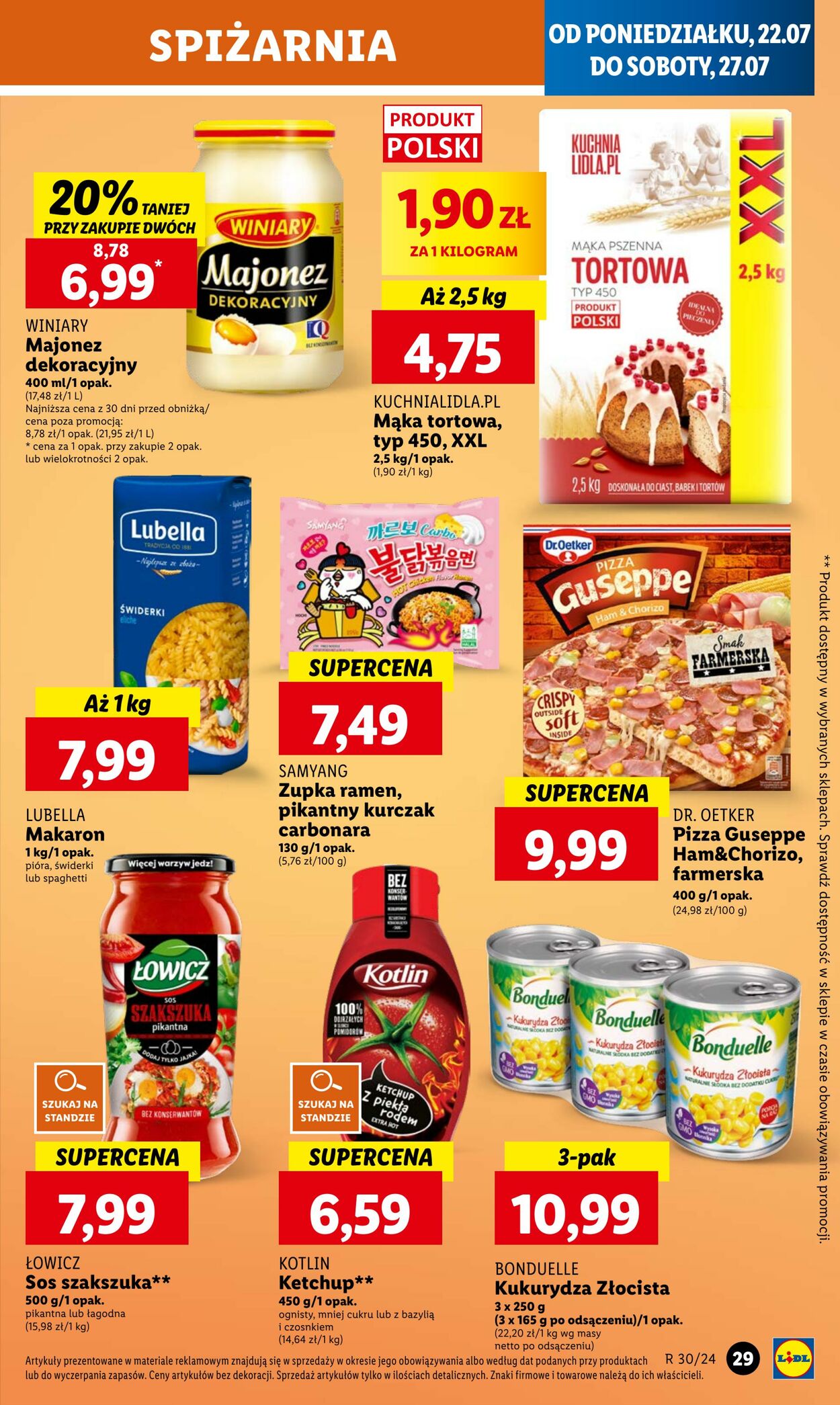 Gazetka Lidl 22.07.2024 - 24.07.2024