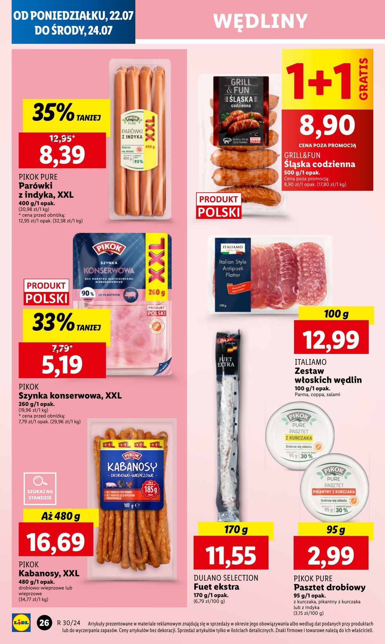 Gazetka Lidl 22.07.2024 - 24.07.2024