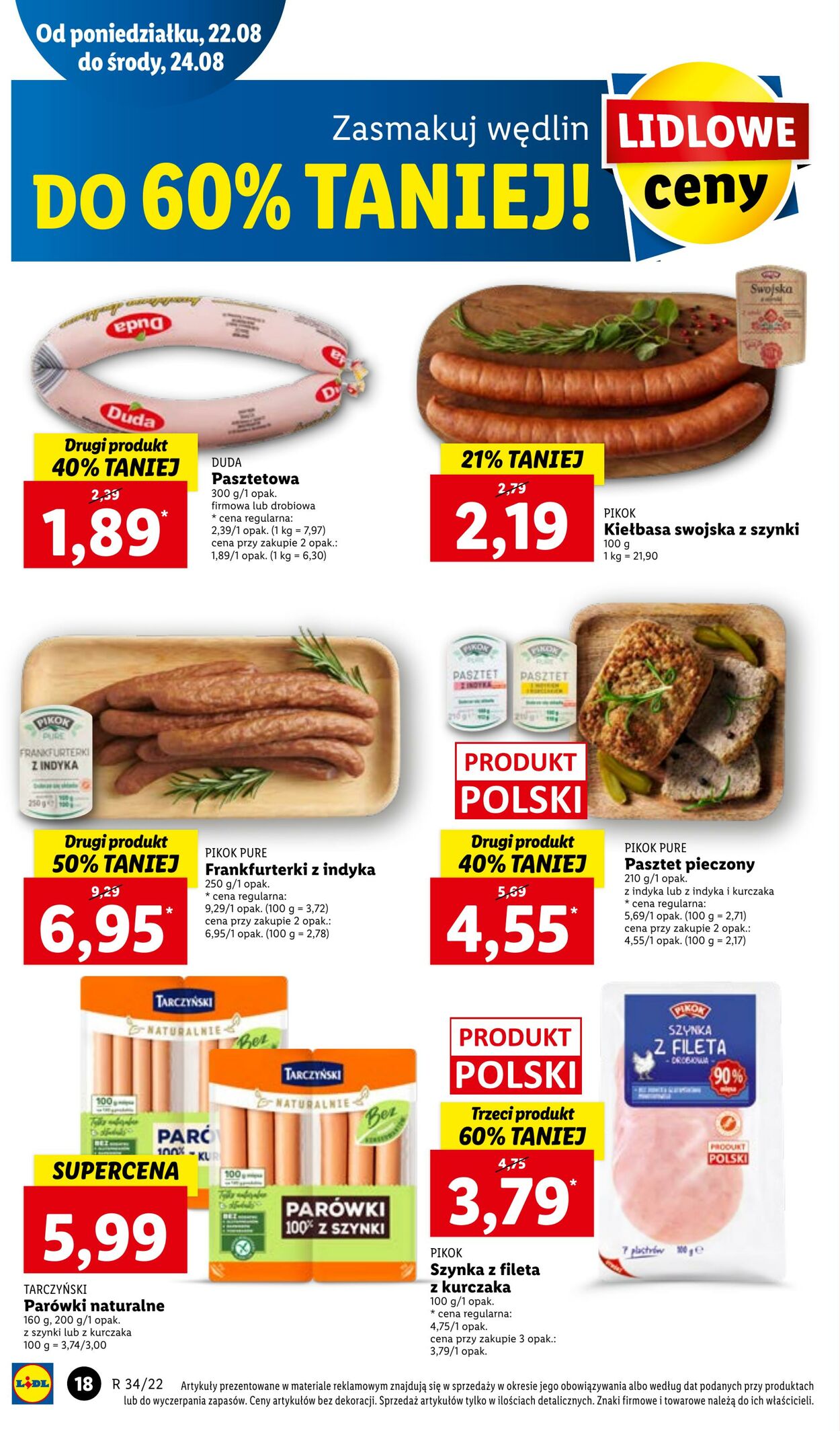 Gazetka Lidl 22.08.2022 - 24.08.2022