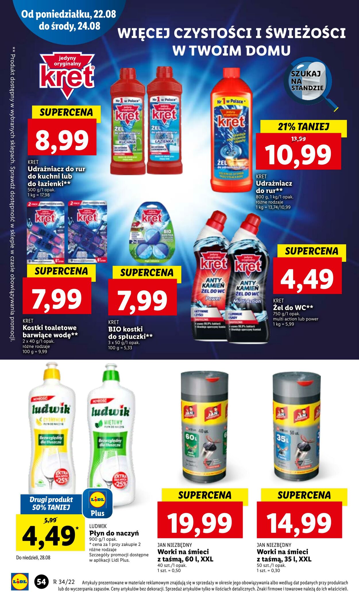 Gazetka Lidl 22.08.2022 - 24.08.2022