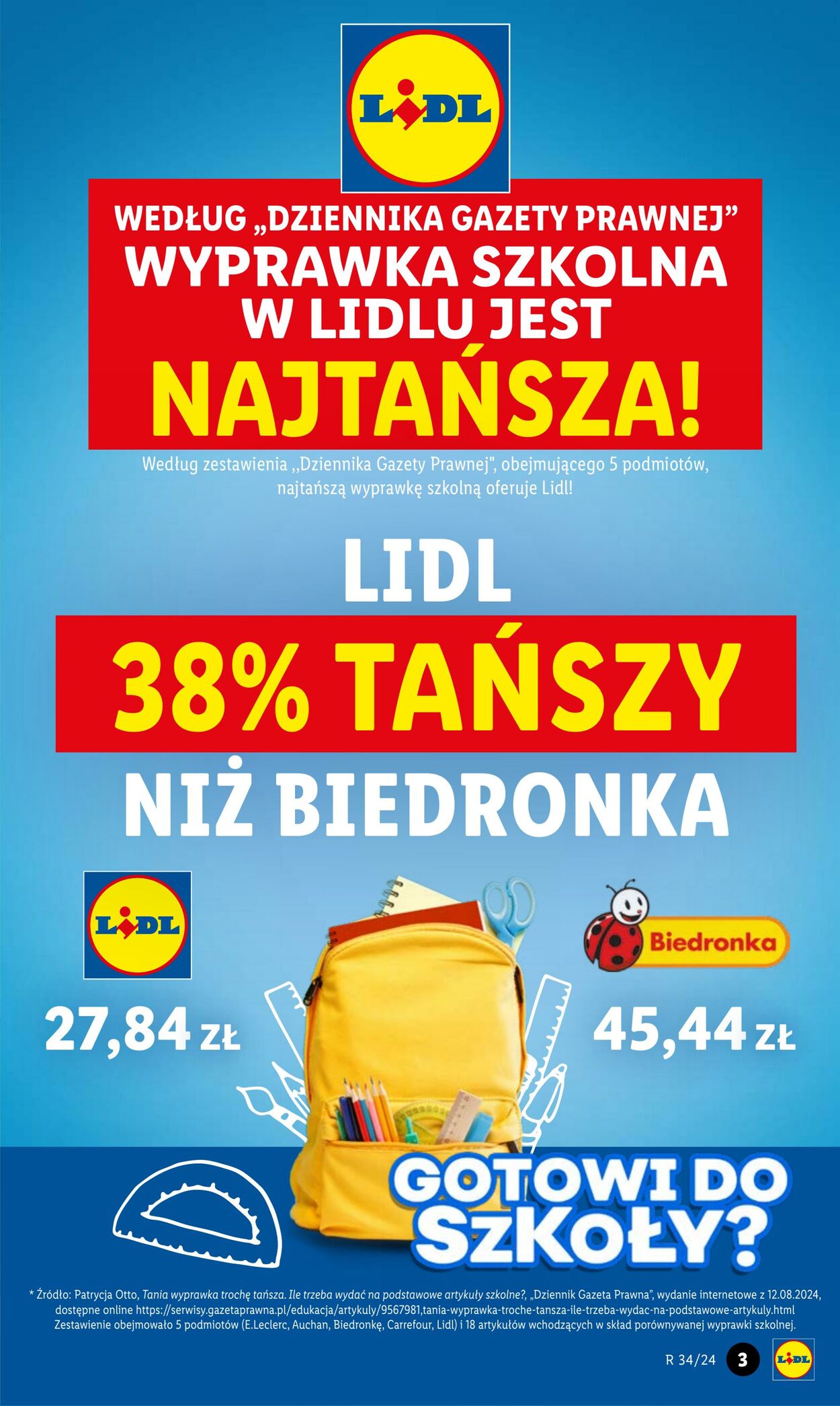 Gazetka Lidl 22.08.2024 - 25.08.2024