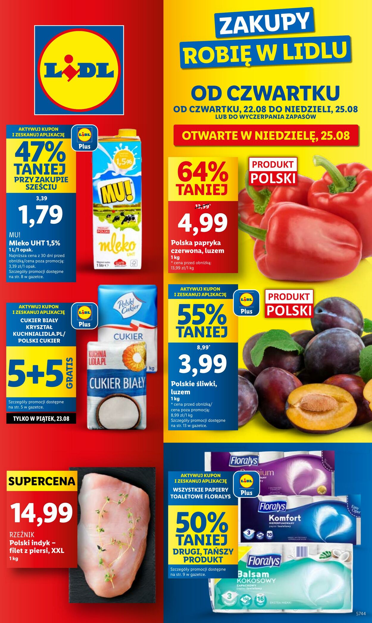 Gazetka Lidl 22.08.2024 - 25.08.2024