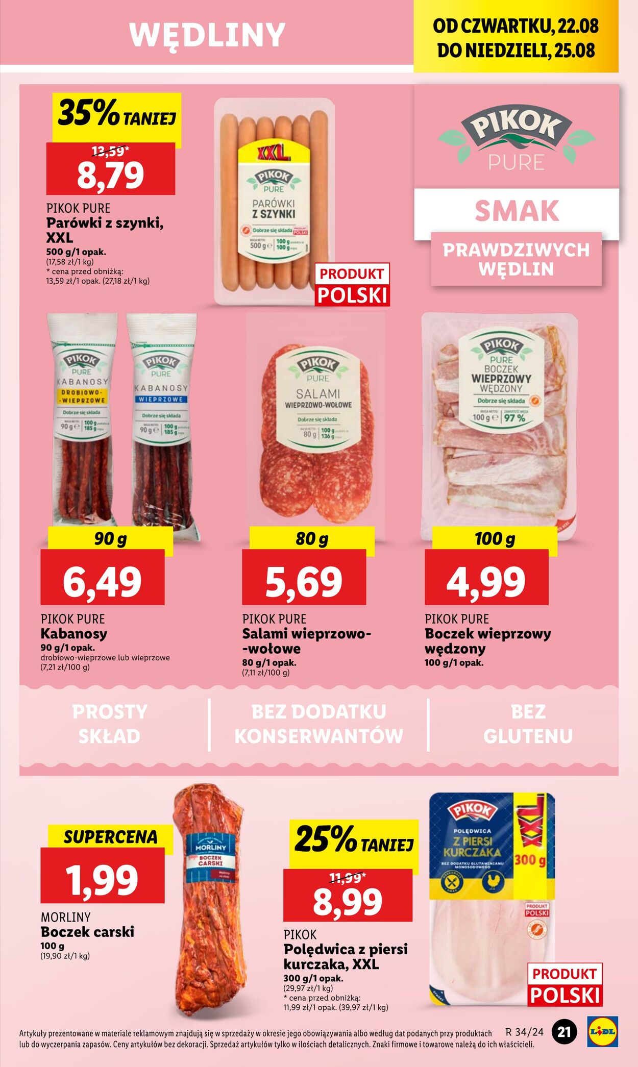 Gazetka Lidl 22.08.2024 - 25.08.2024