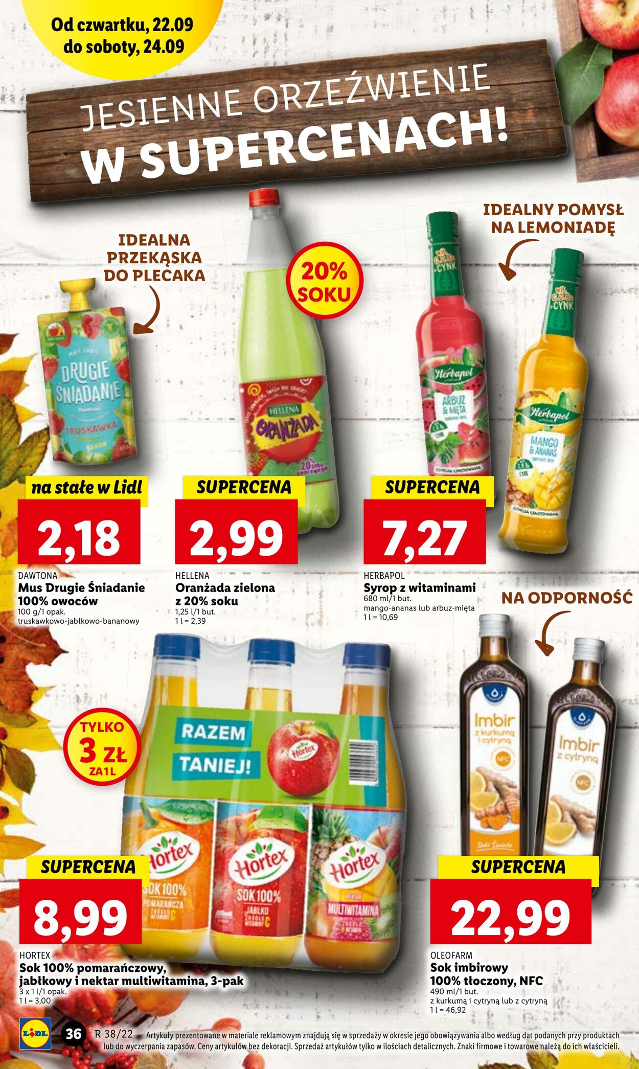 Gazetka Lidl 22.09.2022 - 24.09.2022