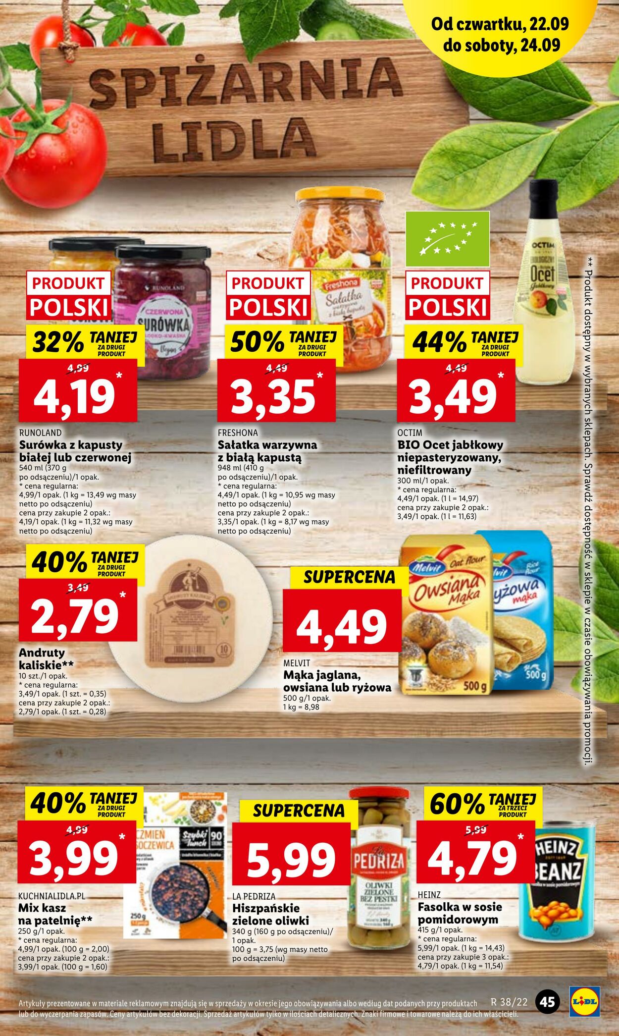 Gazetka Lidl 22.09.2022 - 24.09.2022