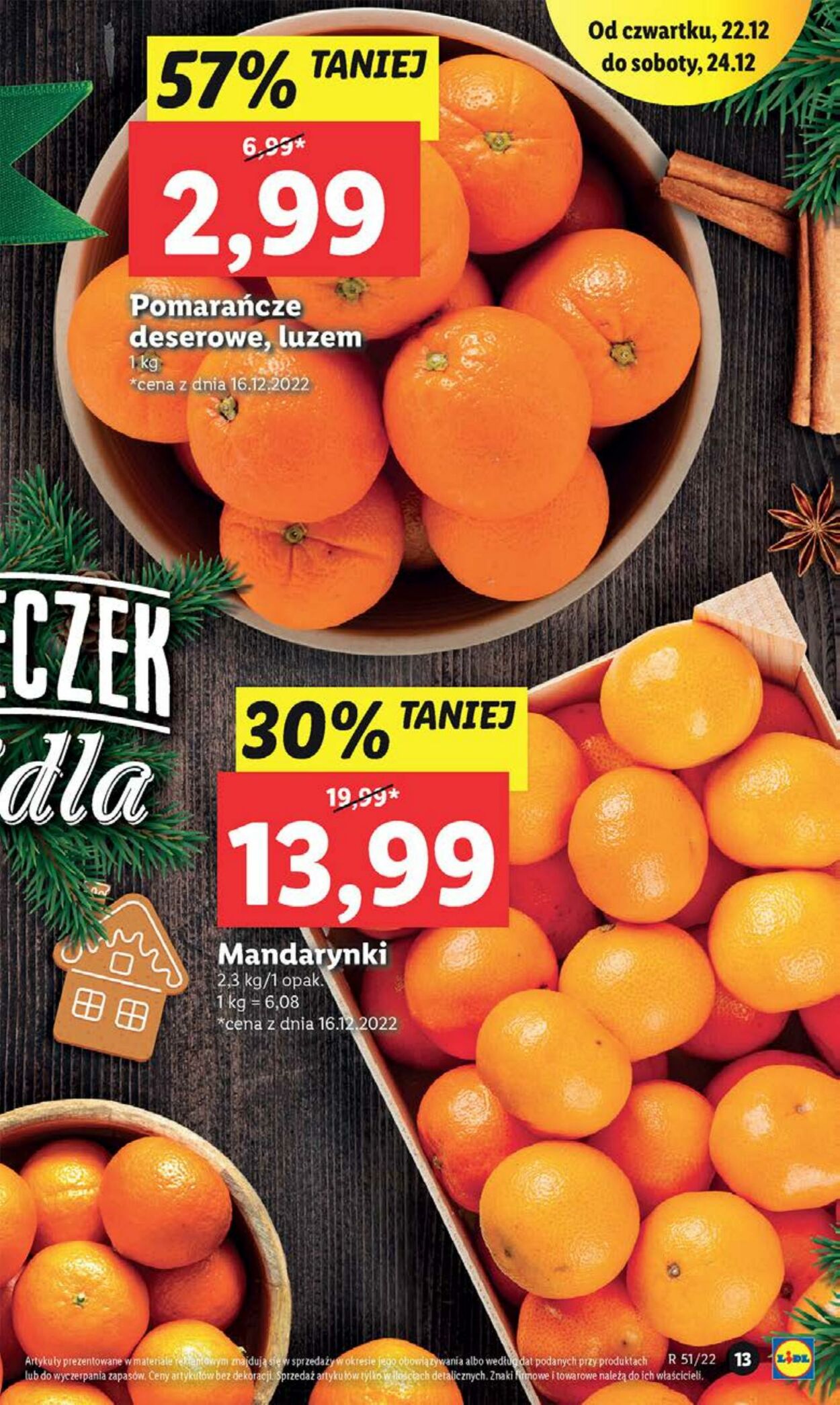 Gazetka Lidl 22.12.2022 - 24.12.2022