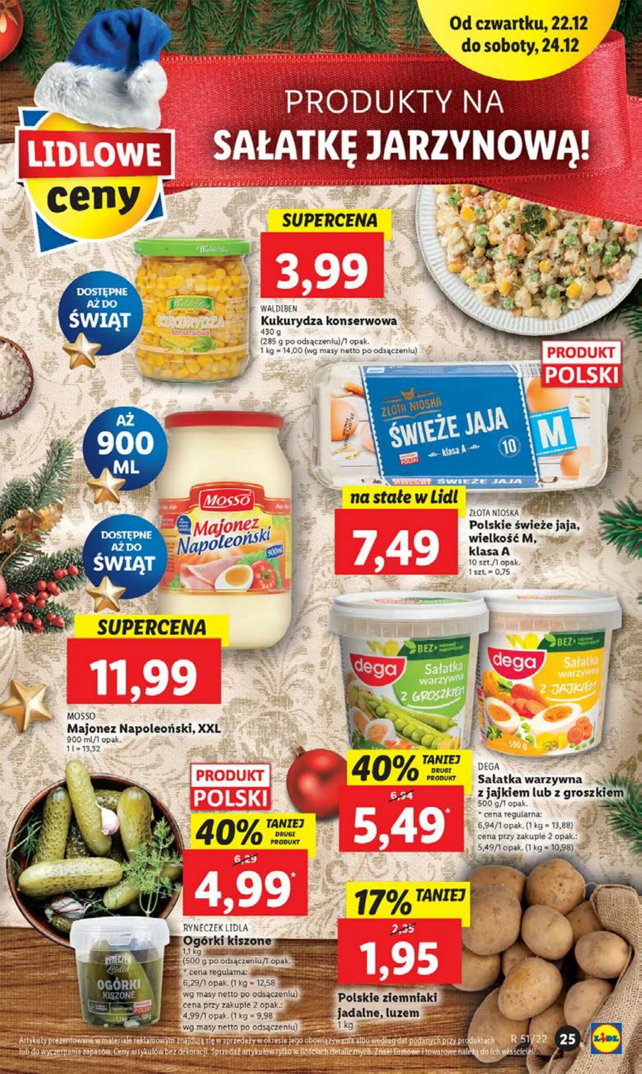 Gazetka Lidl 22.12.2022 - 24.12.2022