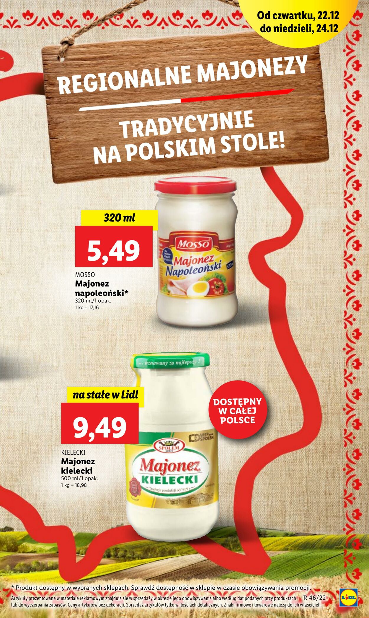 Gazetka Lidl 22.12.2022 - 24.12.2022