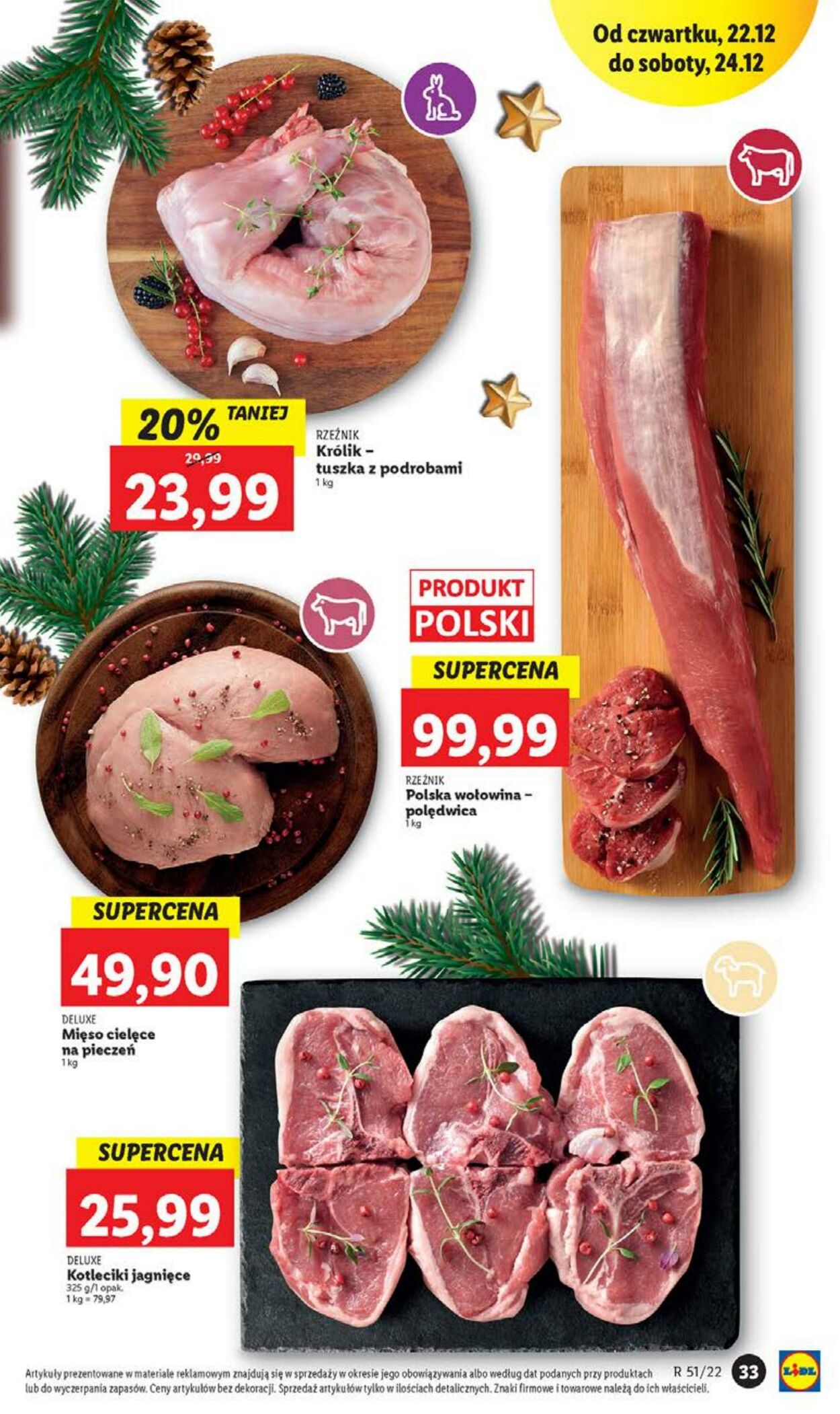 Gazetka Lidl 22.12.2022 - 24.12.2022