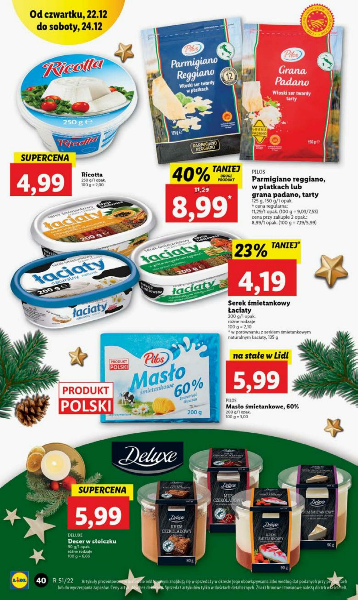 Gazetka Lidl 22.12.2022 - 24.12.2022