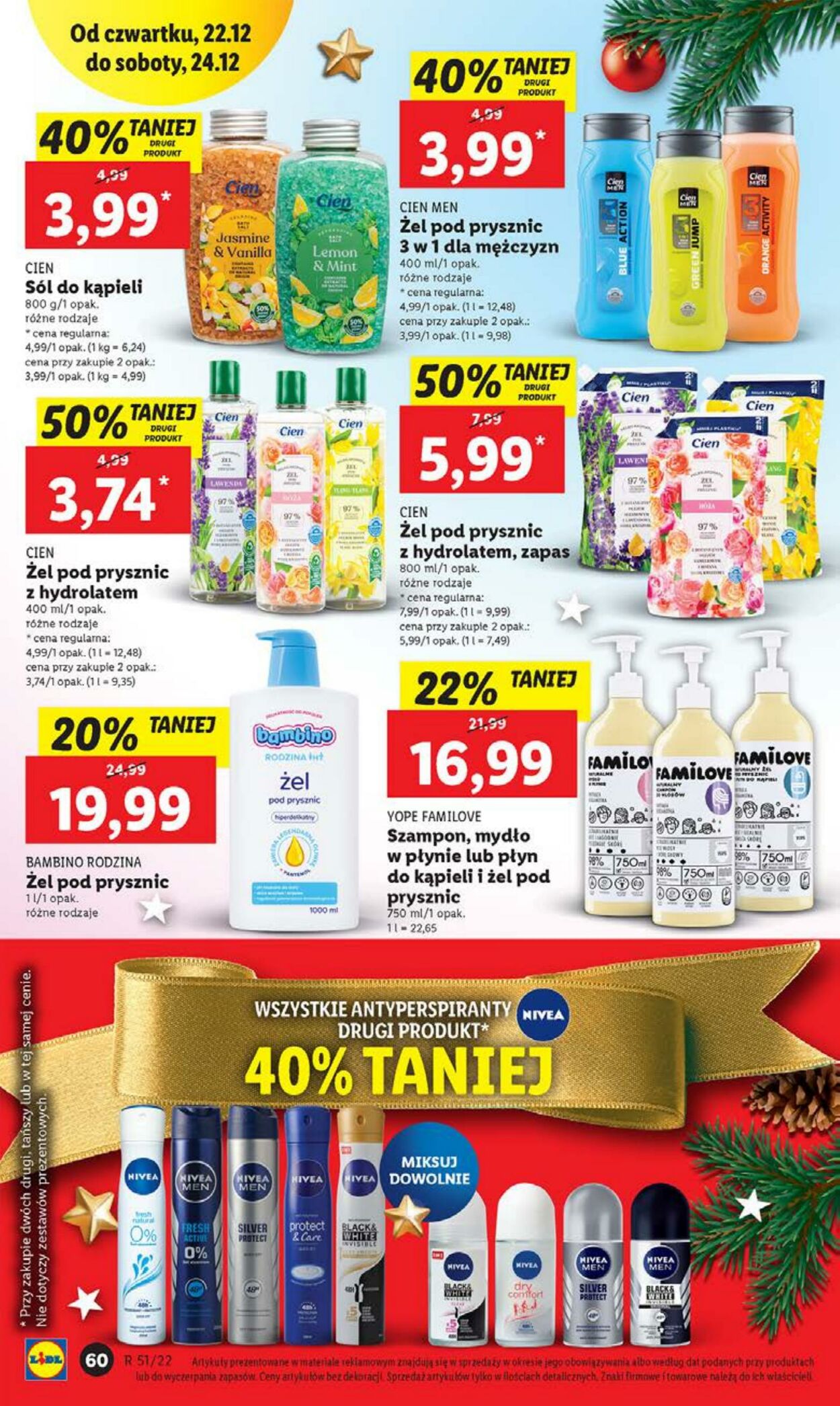 Gazetka Lidl 22.12.2022 - 24.12.2022