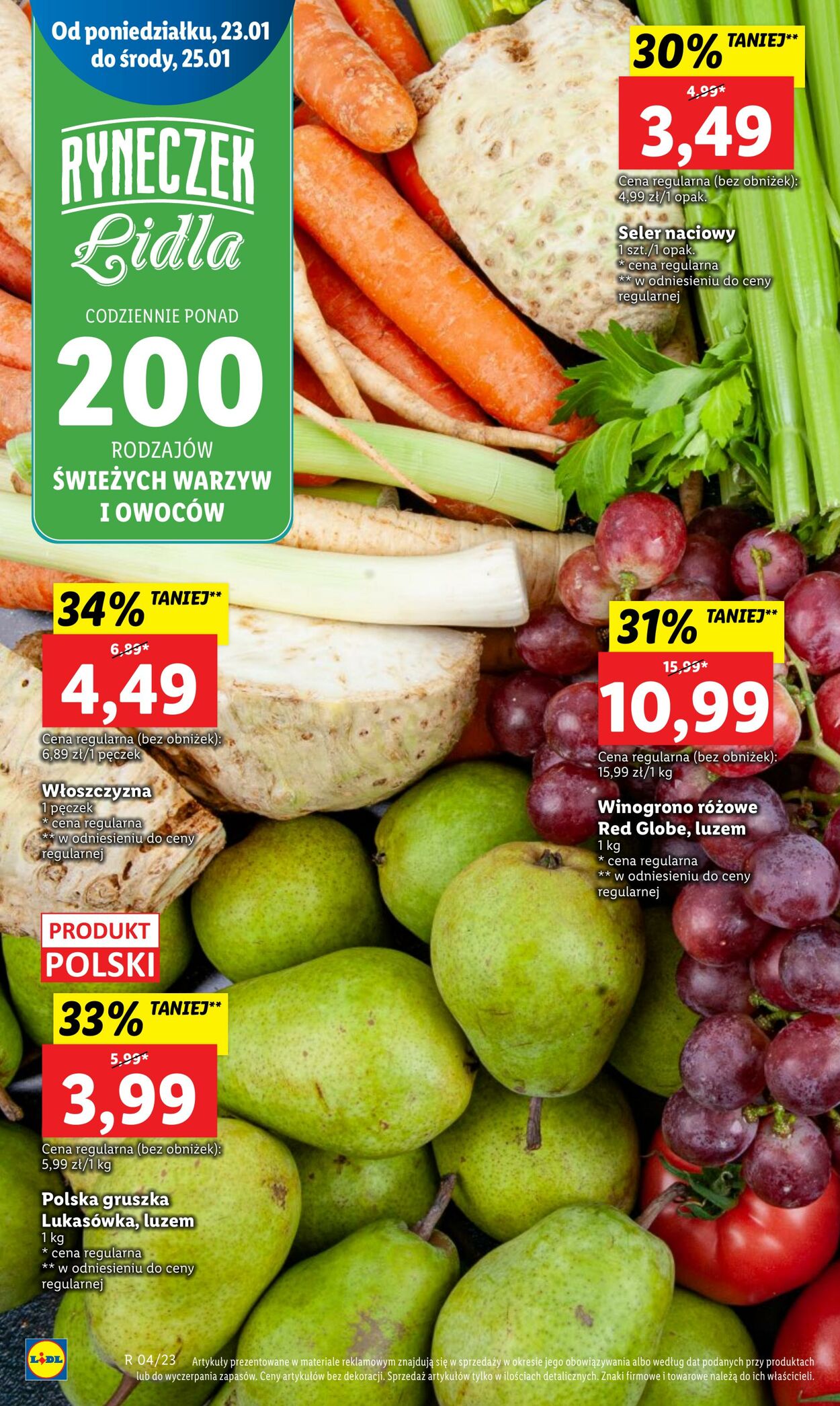 Gazetka Lidl 23.01.2023 - 25.01.2023