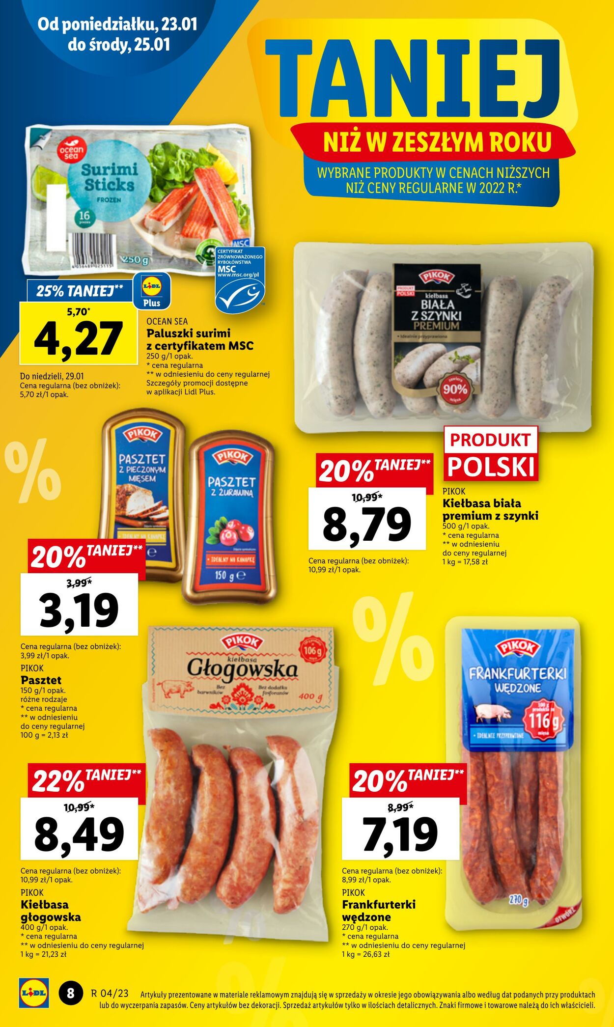 Gazetka Lidl 23.01.2023 - 25.01.2023