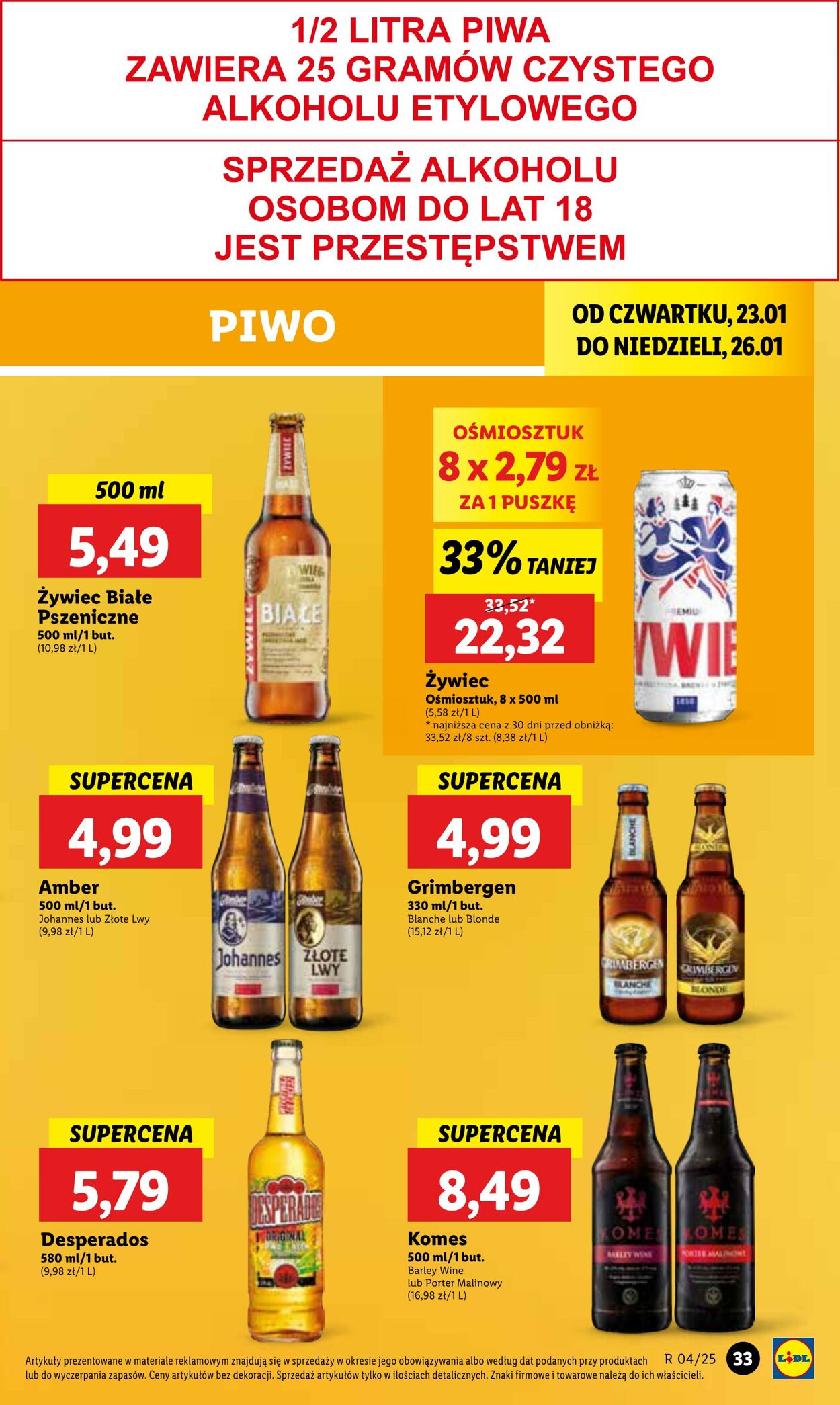 Gazetka Lidl 23.01.2025 - 26.01.2025