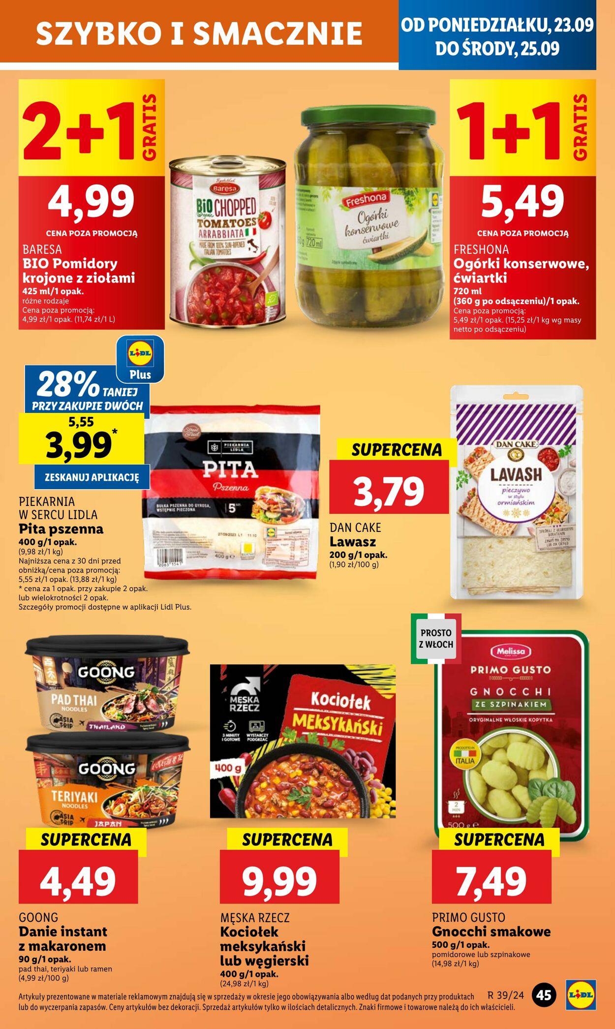 Gazetka Lidl 23.09.2024 - 25.09.2024