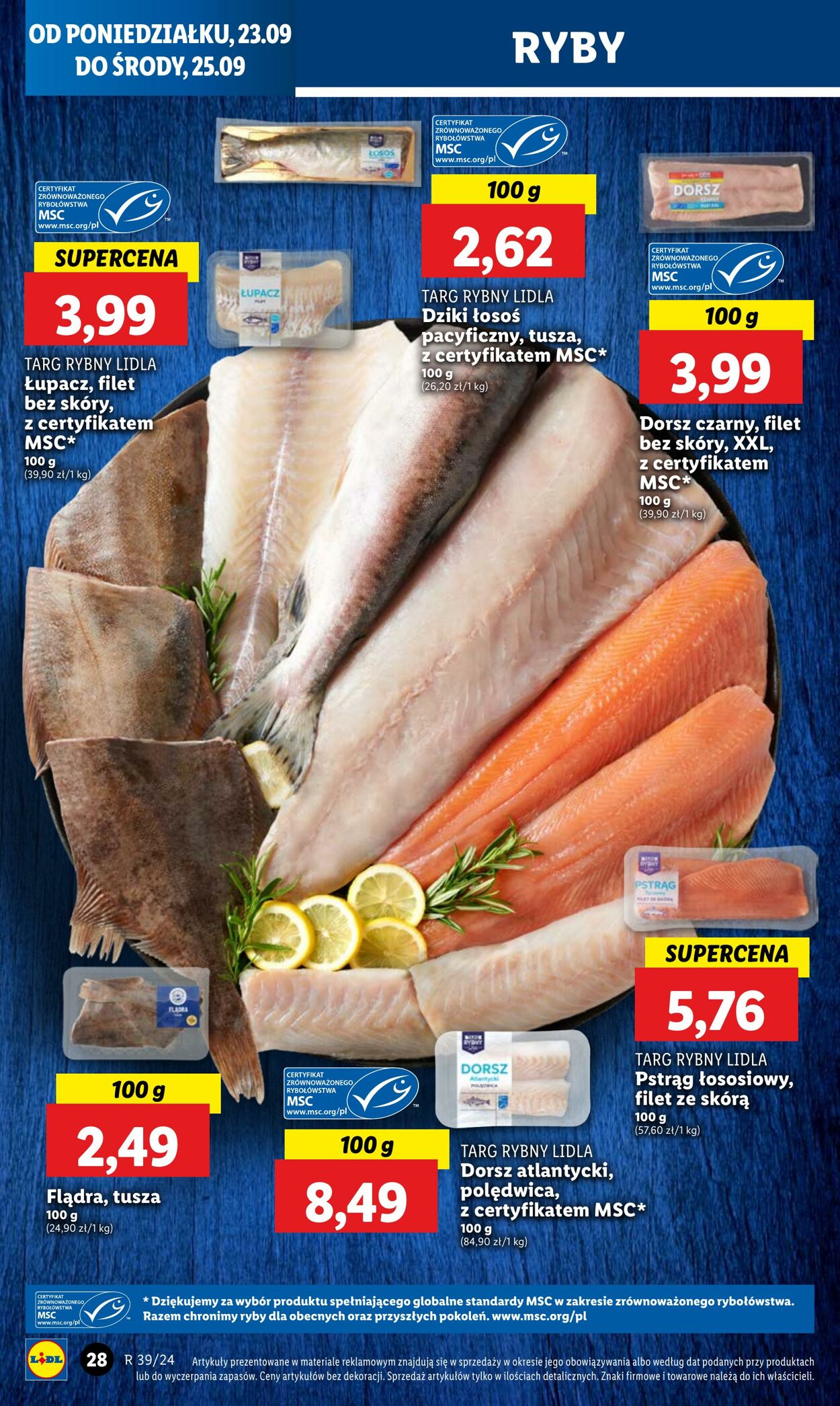 Gazetka Lidl 23.09.2024 - 25.09.2024