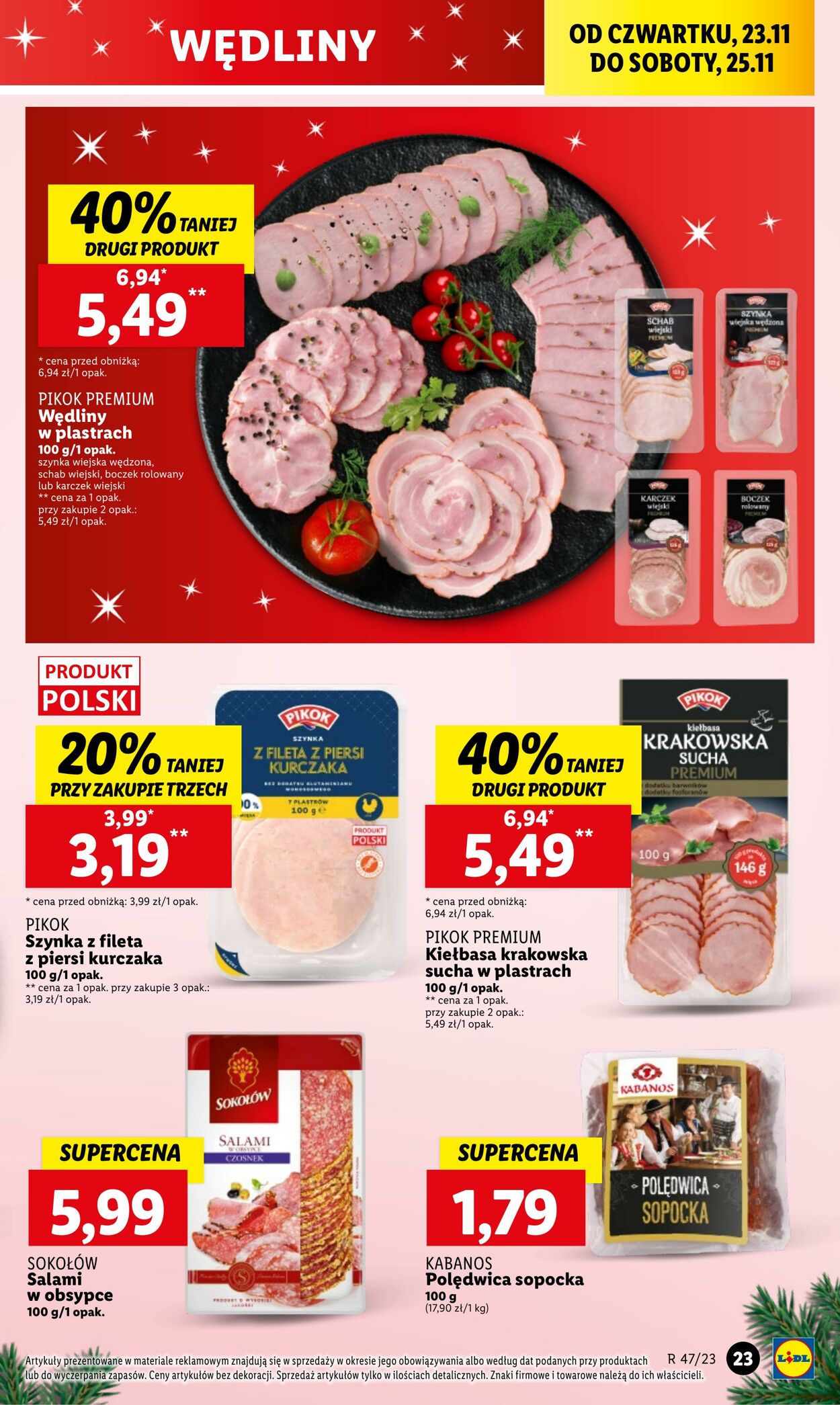 Gazetka Lidl 23.11.2023 - 25.11.2023