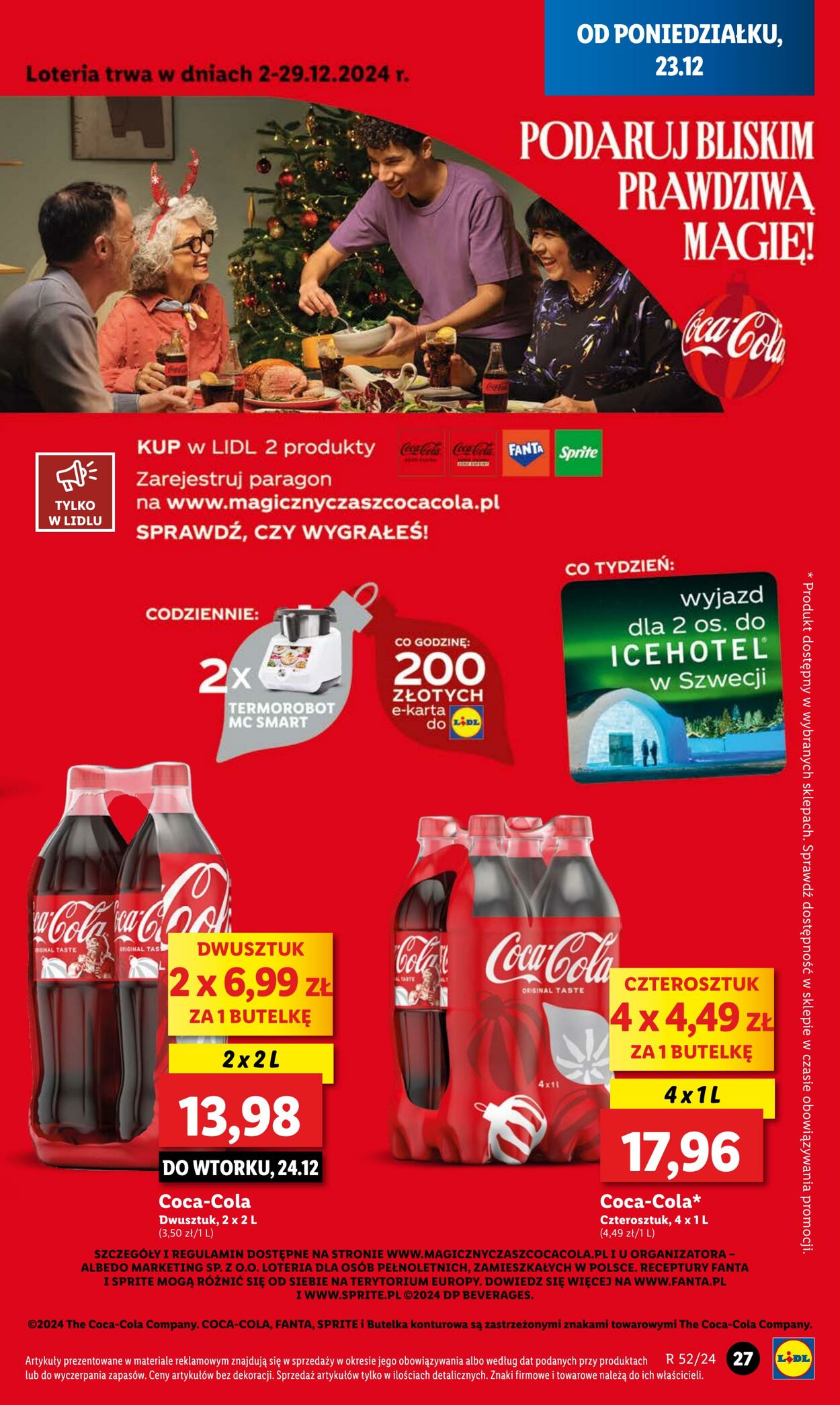 Gazetka Lidl 23.12.2024 - 24.12.2024