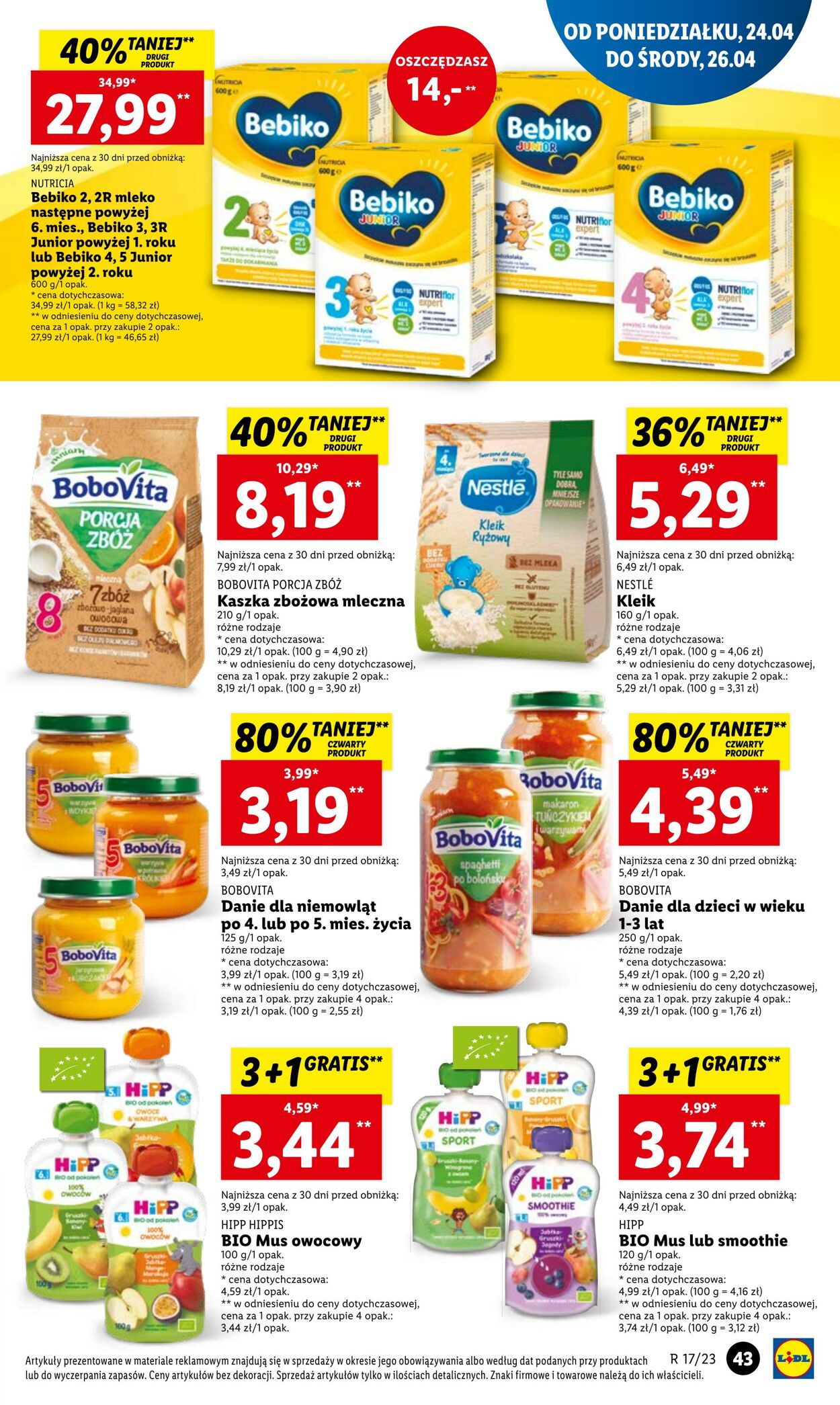 Gazetka Lidl 24.04.2023 - 26.04.2023