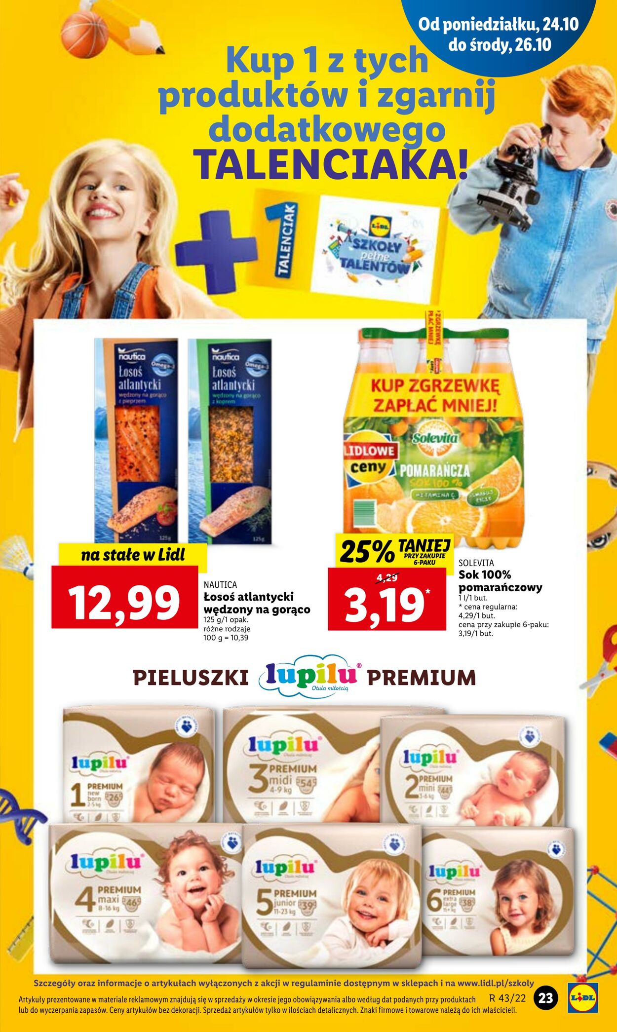 Gazetka Lidl 24.10.2022 - 26.10.2022