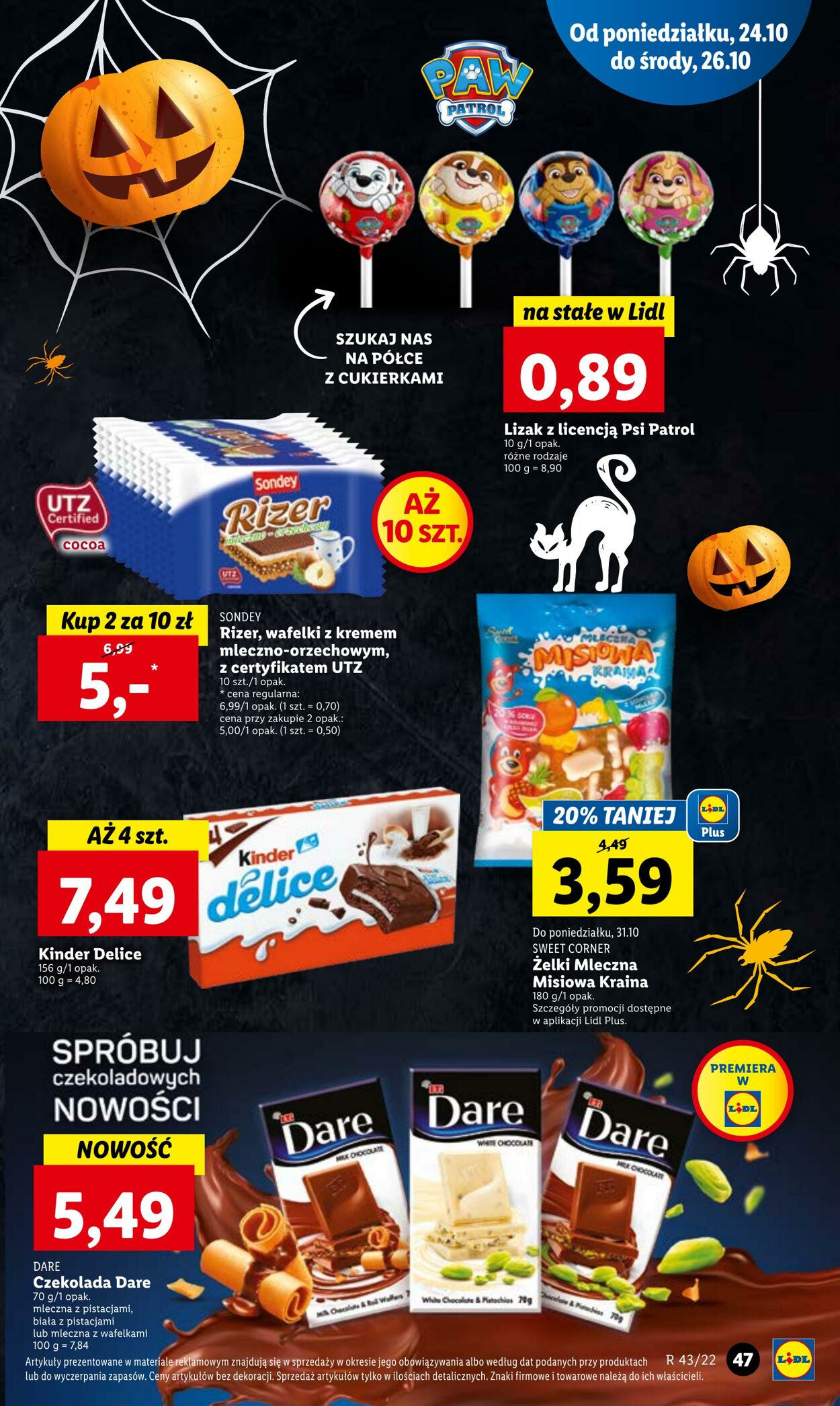 Gazetka Lidl 24.10.2022 - 26.10.2022