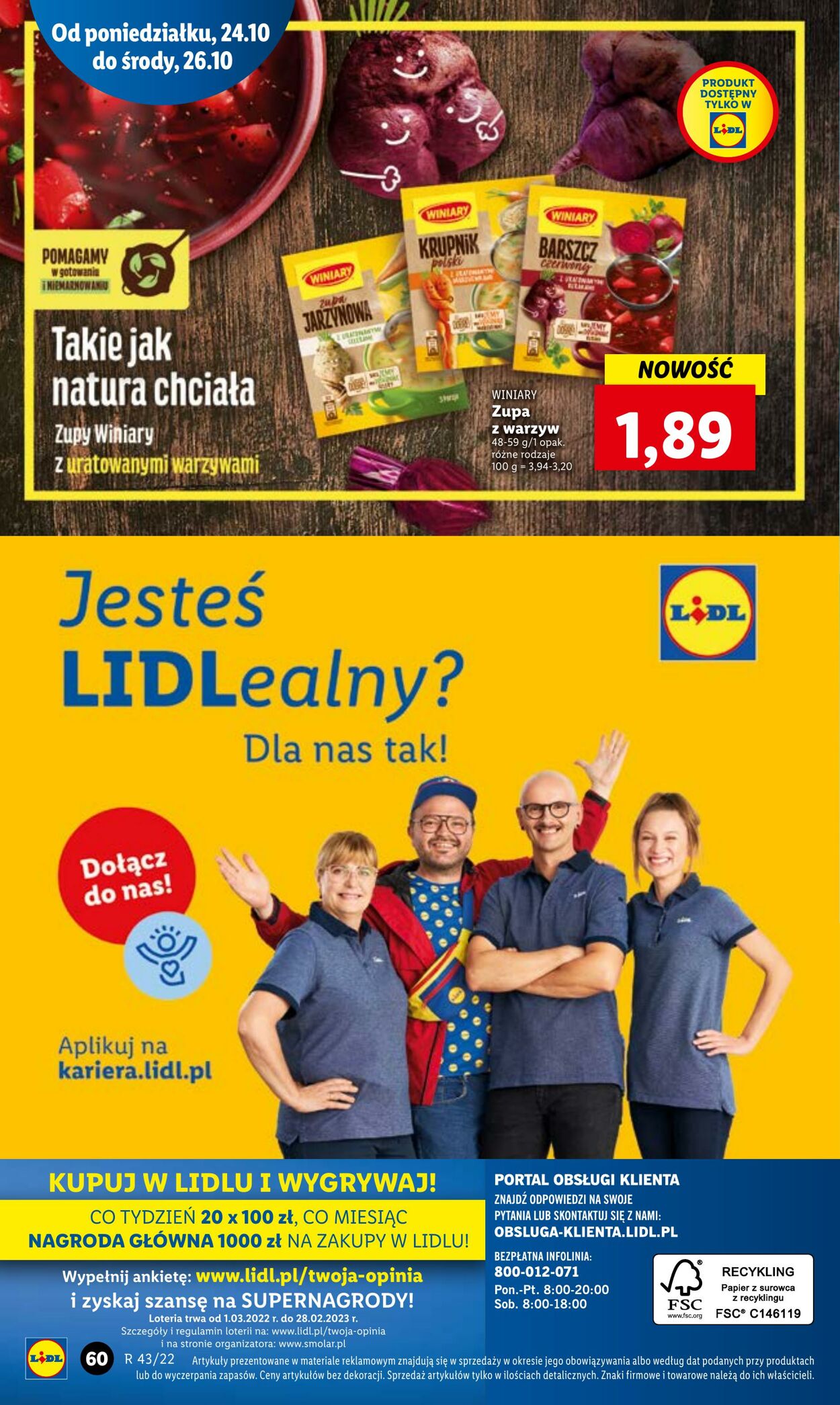 Gazetka Lidl 24.10.2022 - 26.10.2022