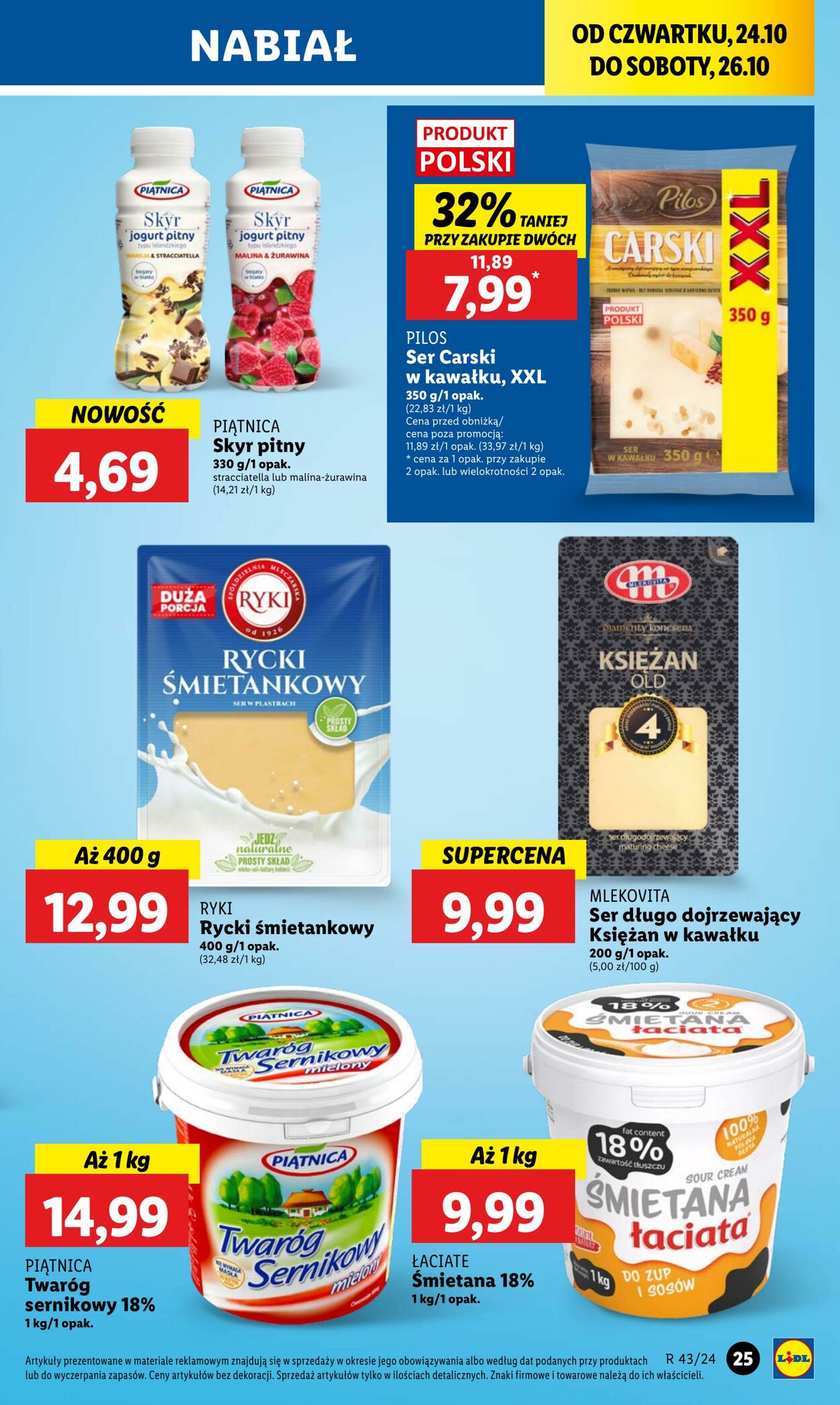 Gazetka Lidl 24.10.2024 - 26.10.2024