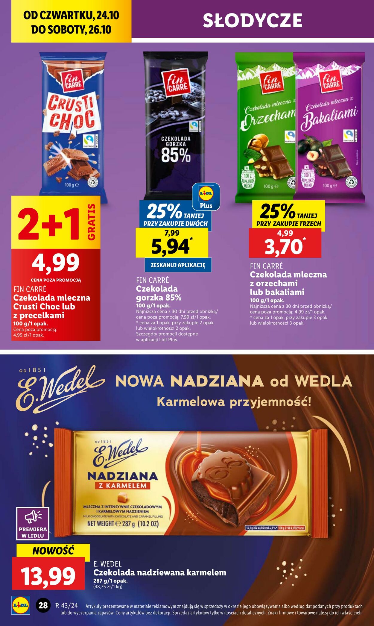 Gazetka Lidl 24.10.2024 - 26.10.2024