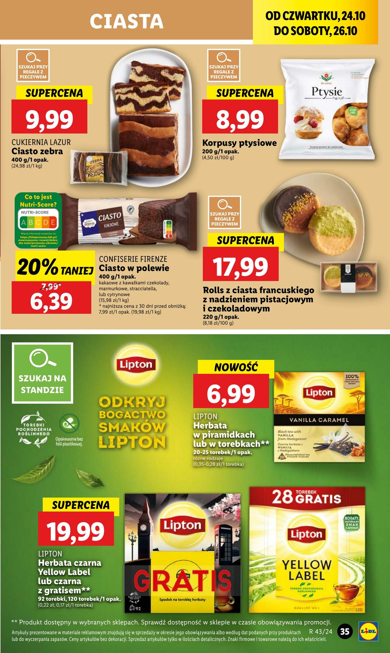 Gazetka Lidl 24.10.2024 - 26.10.2024