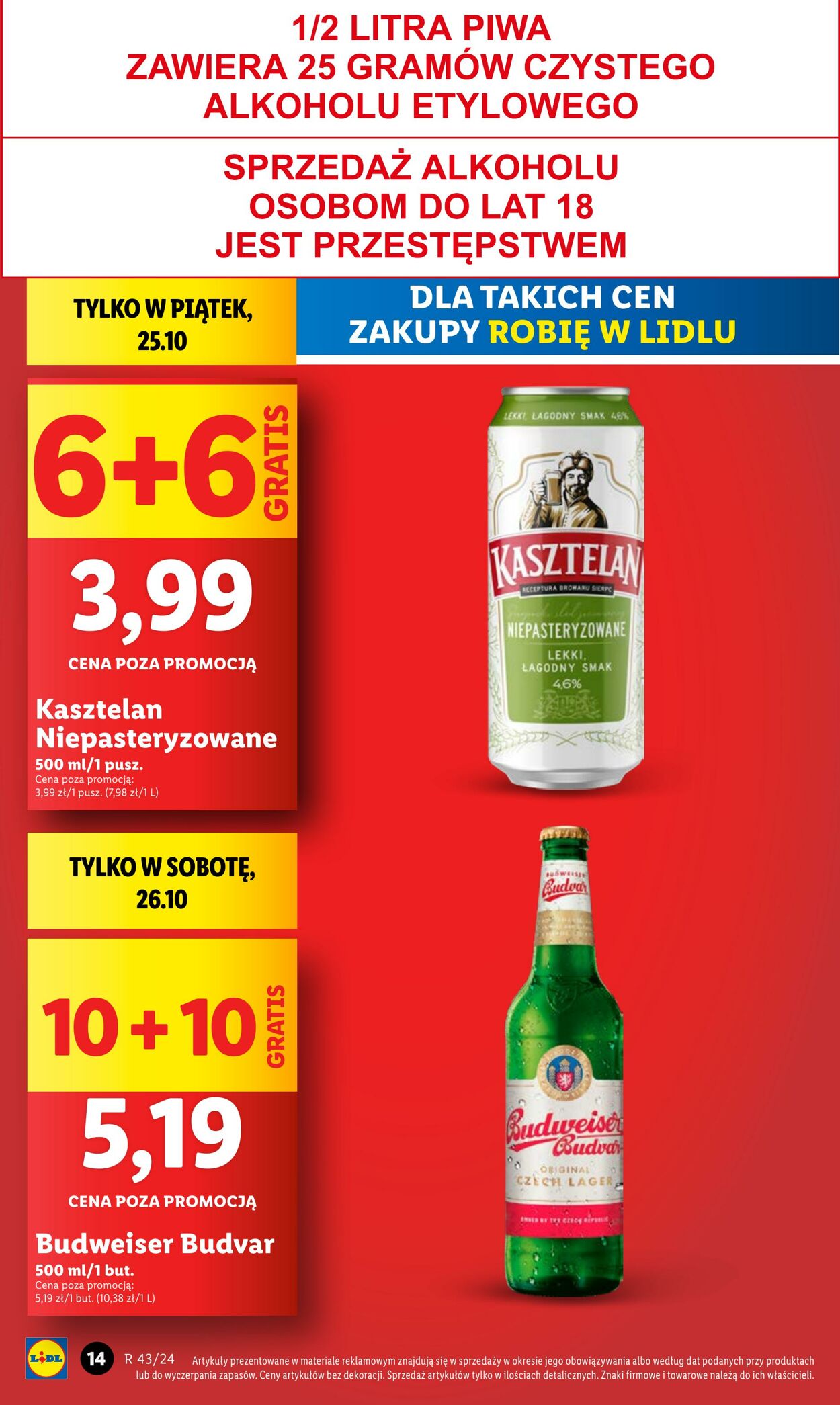 Gazetka Lidl 24.10.2024 - 26.10.2024