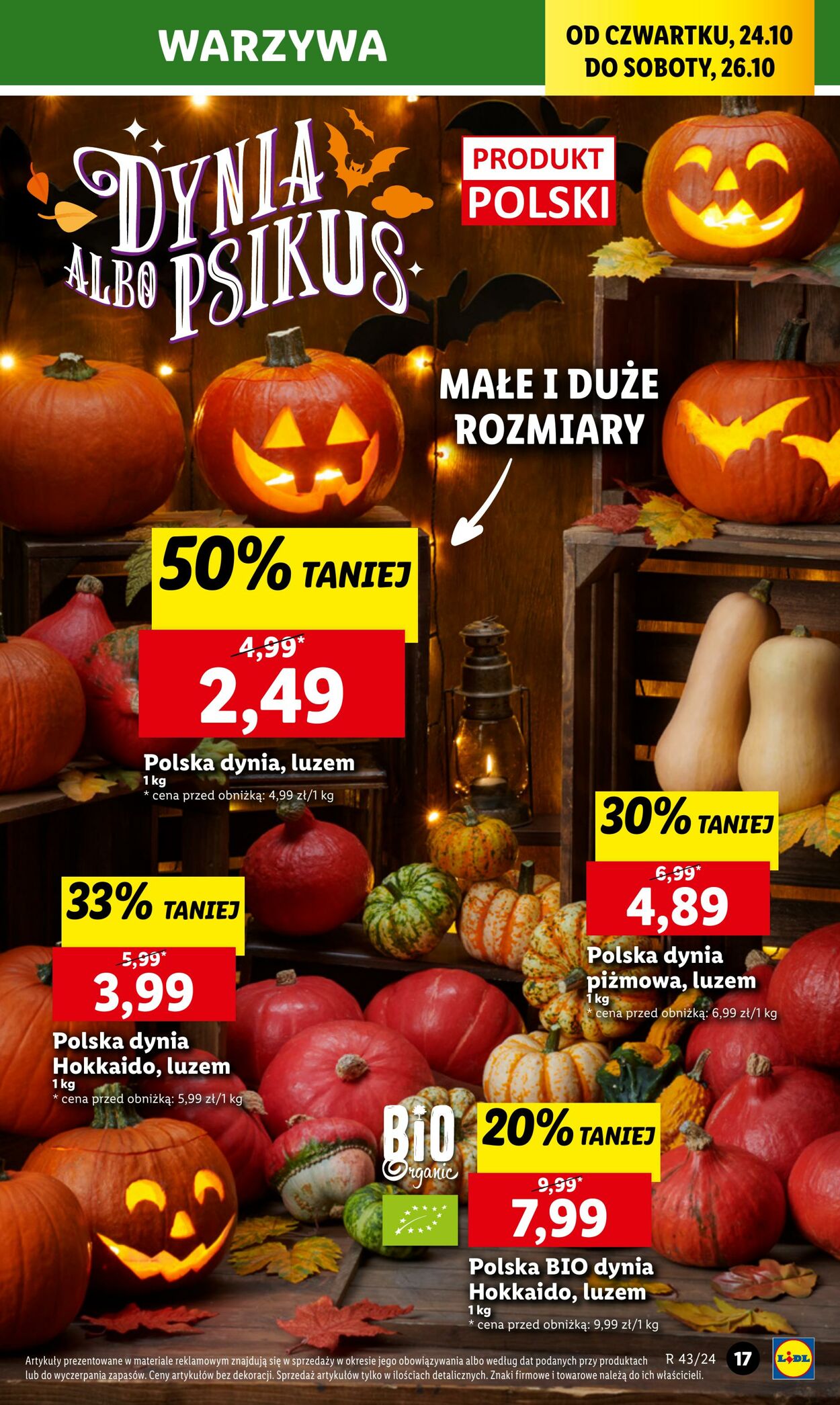 Gazetka Lidl 24.10.2024 - 26.10.2024