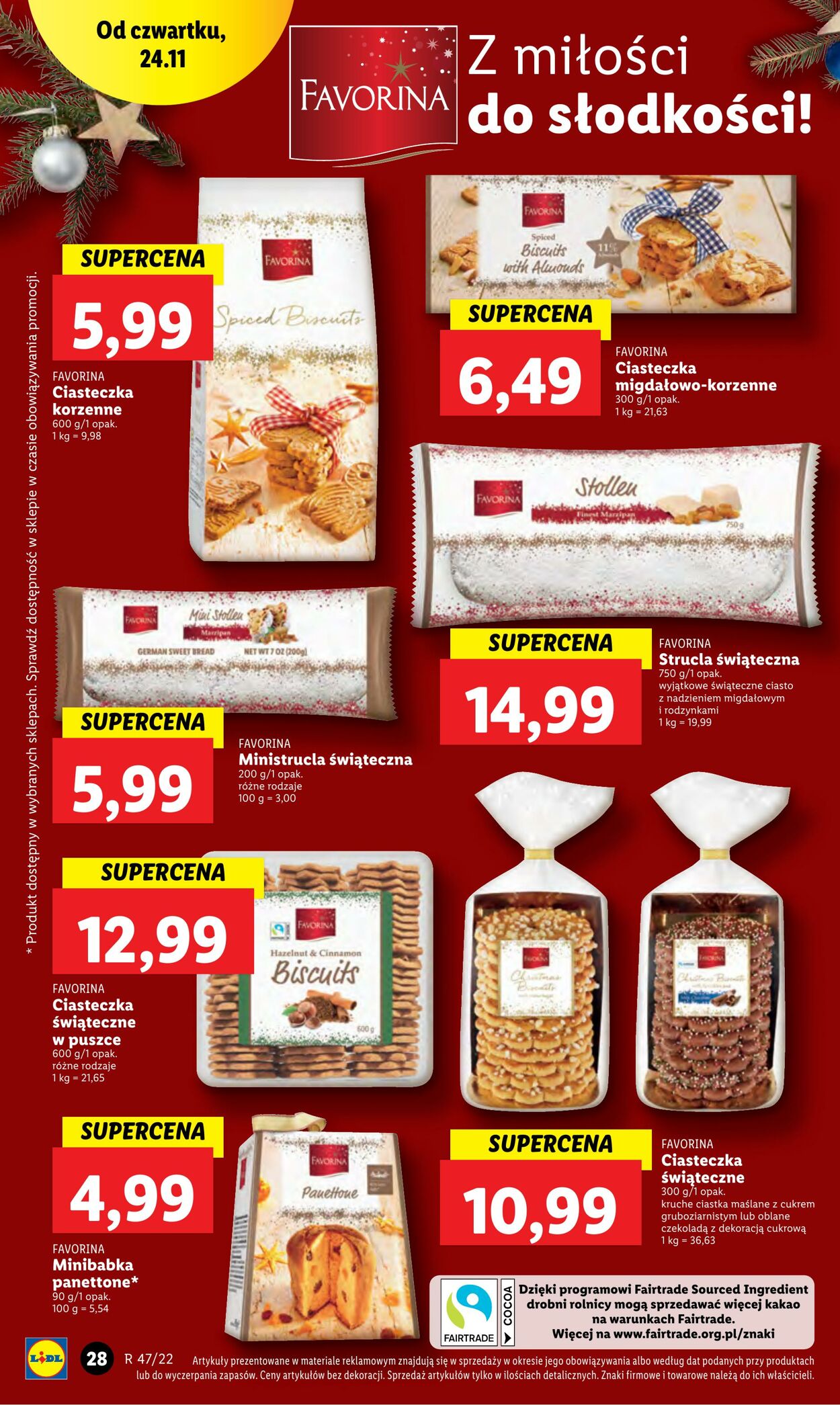 Gazetka Lidl 24.11.2022 - 26.11.2022