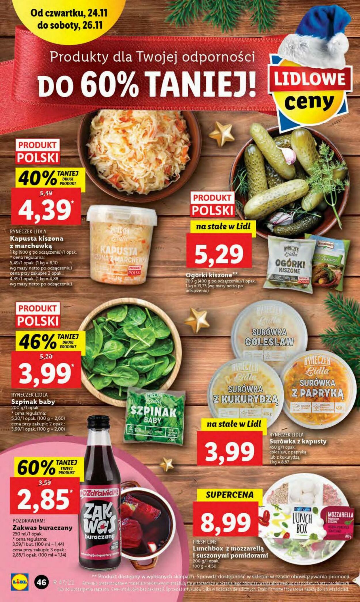 Gazetka Lidl 24.11.2022 - 26.11.2022