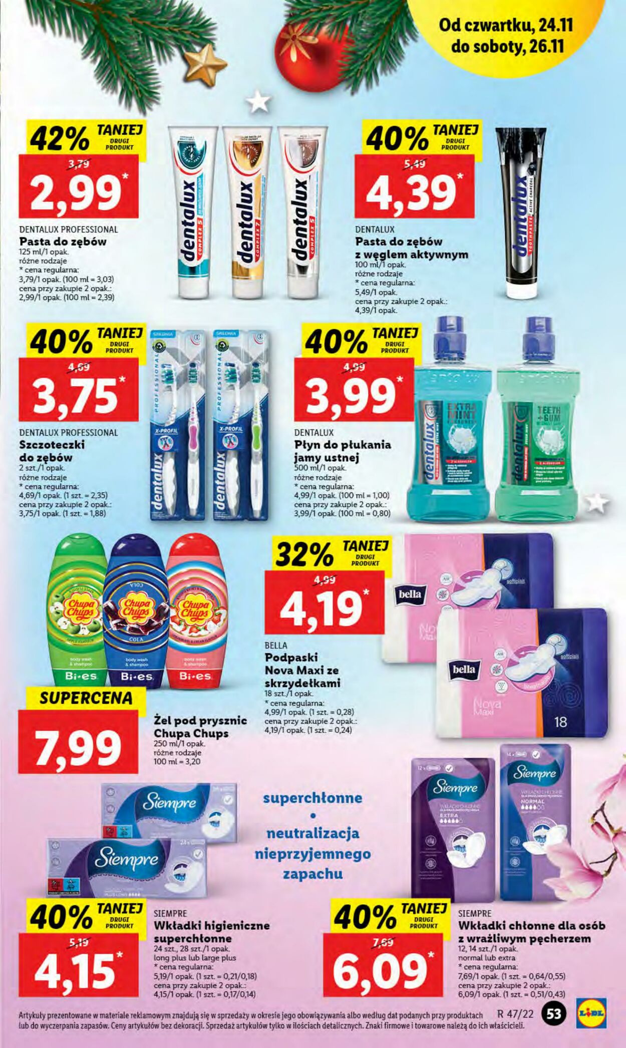 Gazetka Lidl 24.11.2022 - 26.11.2022