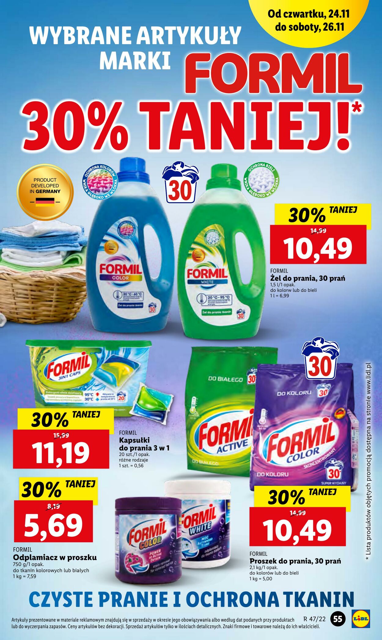 Gazetka Lidl 24.11.2022 - 26.11.2022