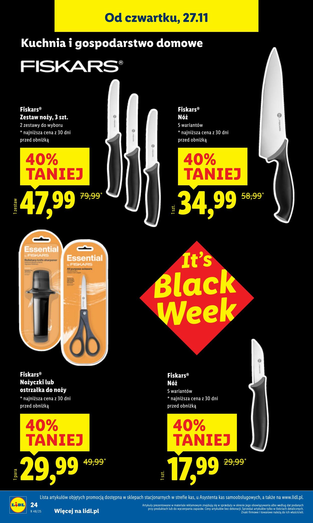 Gazetka Lidl 24.11.2025 - 29.11.2025