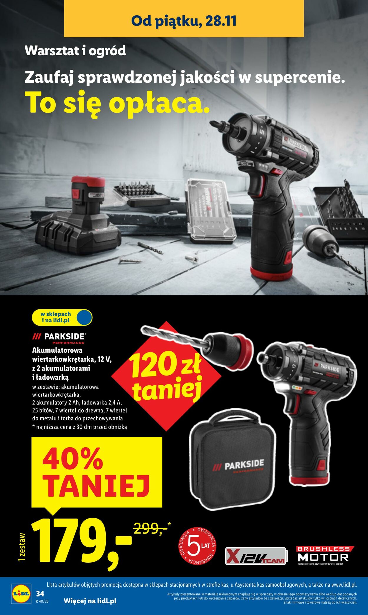Gazetka Lidl 24.11.2025 - 29.11.2025