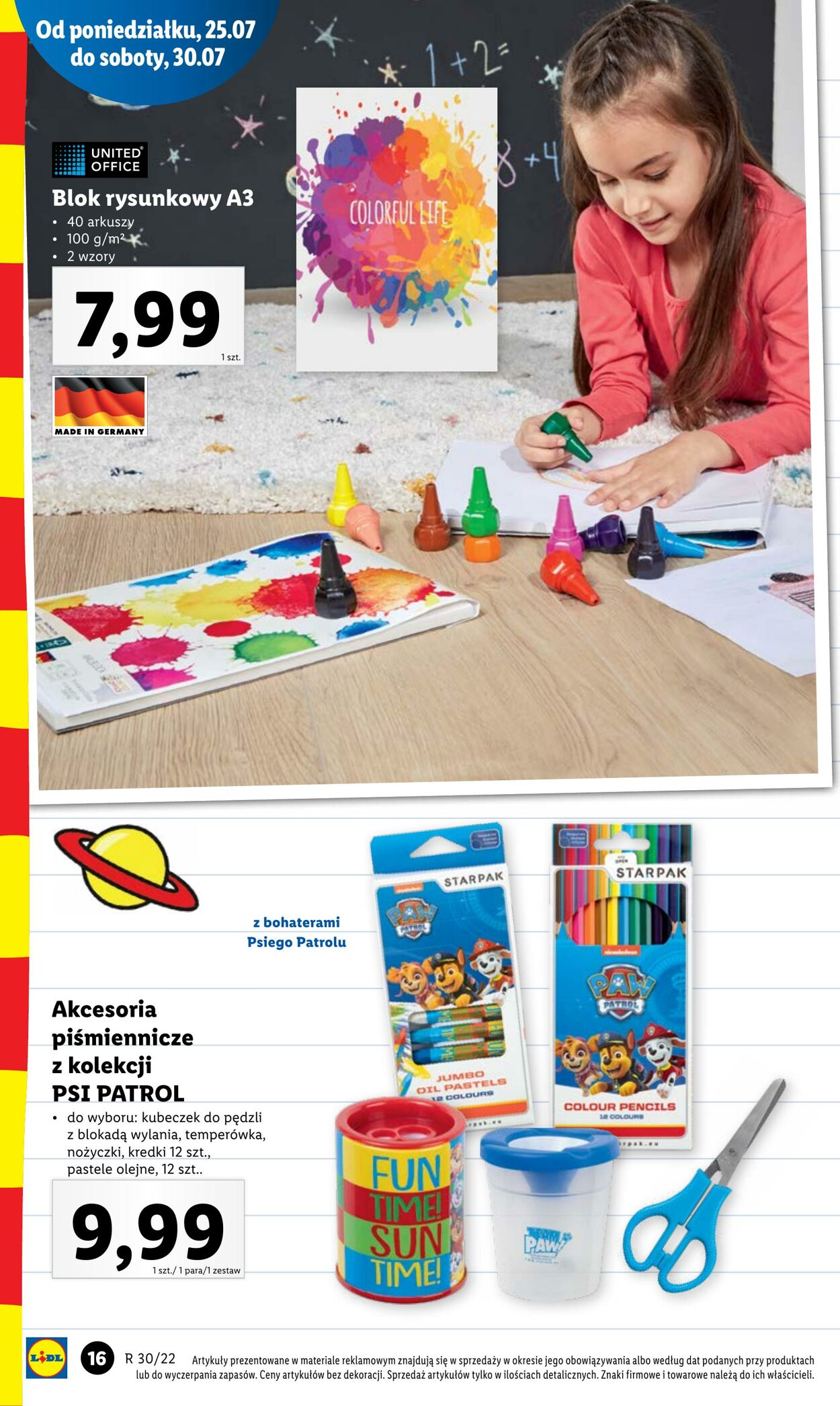 Gazetka Lidl 25.07.2022 - 30.07.2022