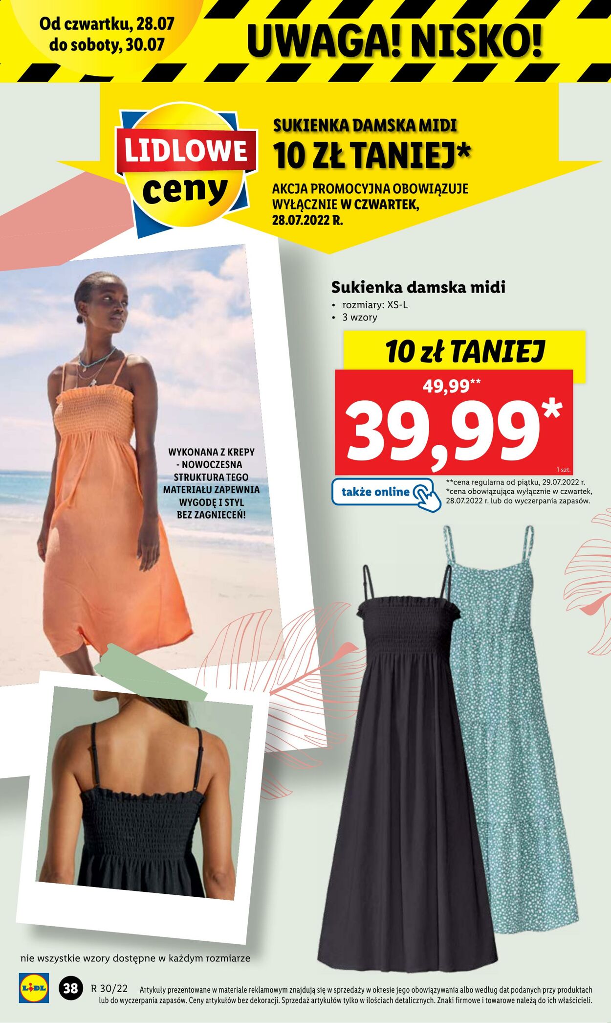 Gazetka Lidl 25.07.2022 - 30.07.2022