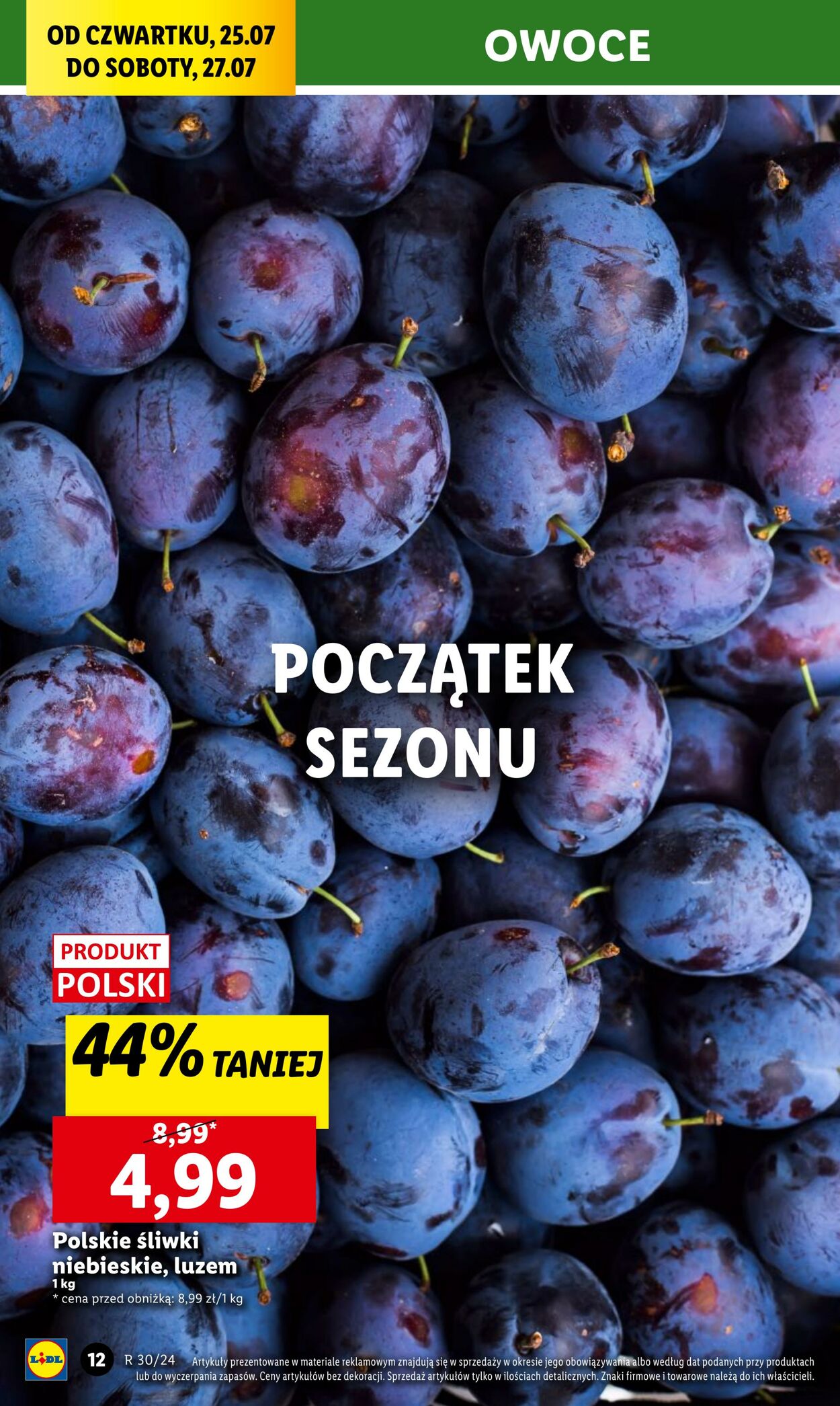 Gazetka Lidl 25.07.2024 - 27.07.2024