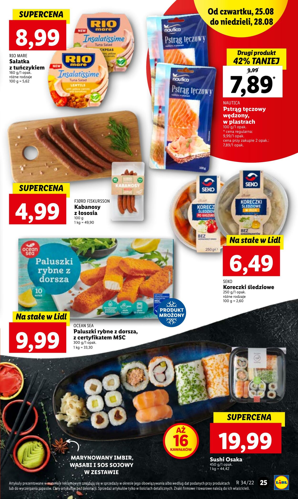 Gazetka Lidl 25.08.2022 - 28.08.2022