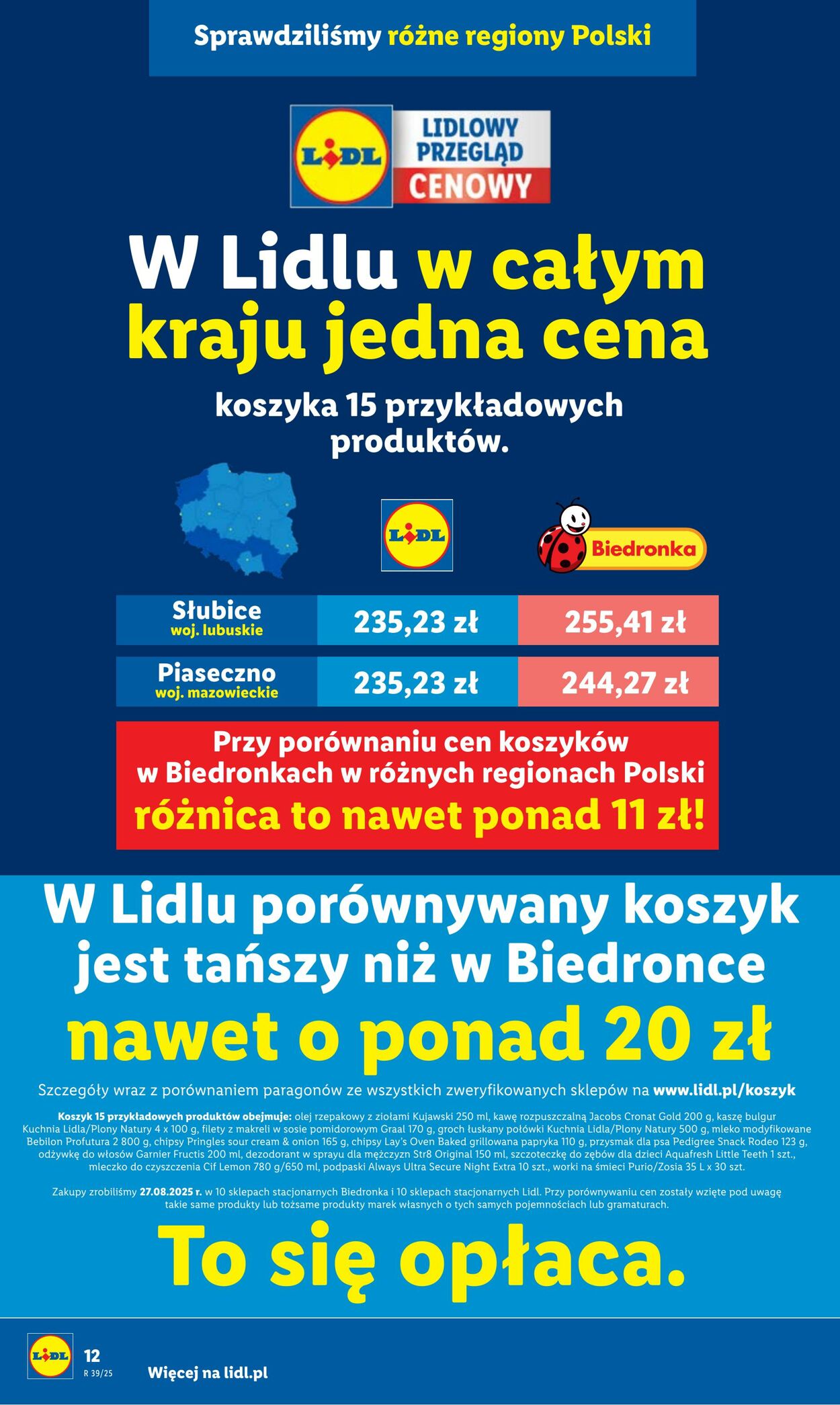 Gazetka Lidl 25.09.2025 - 27.09.2025