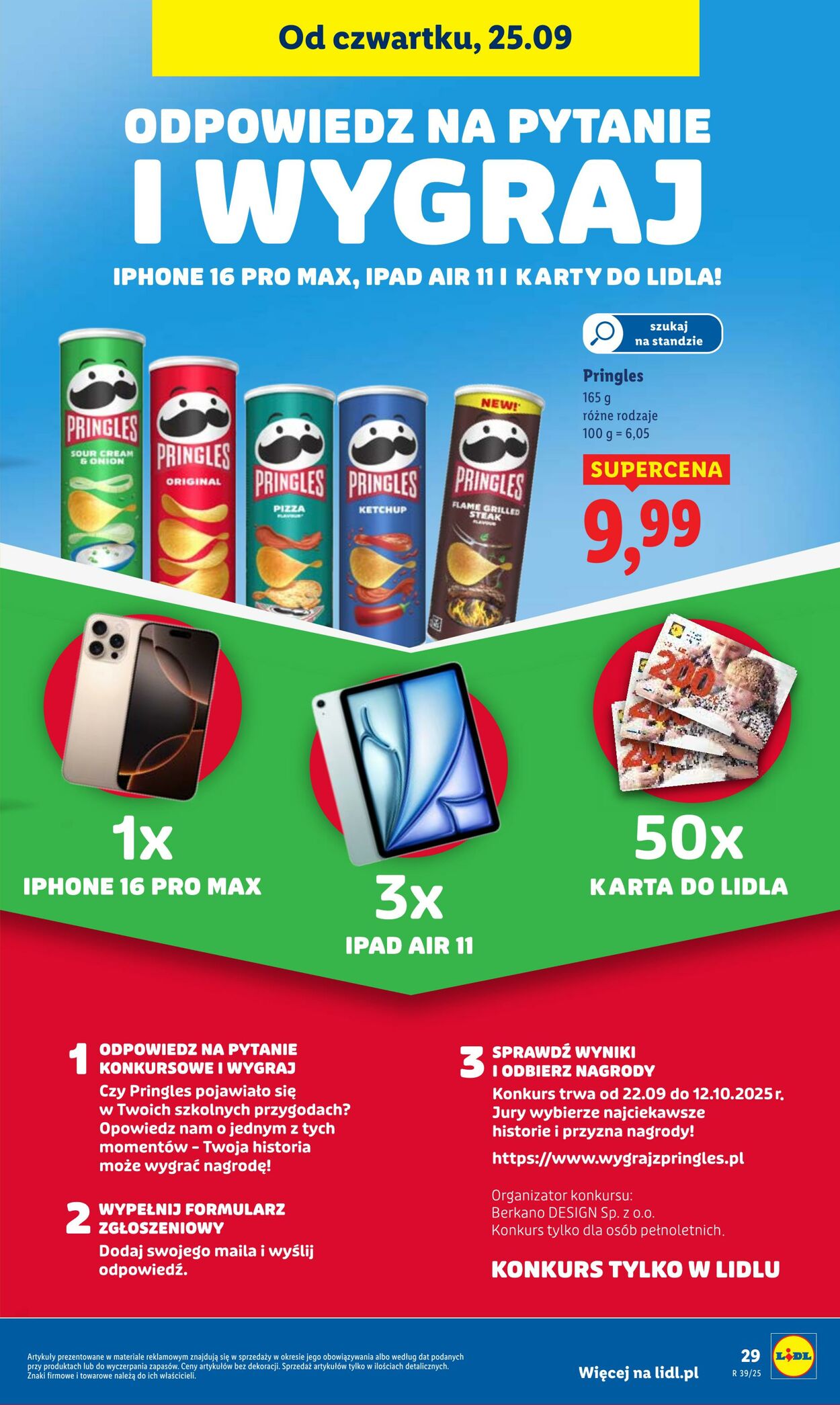 Gazetka Lidl 25.09.2025 - 27.09.2025