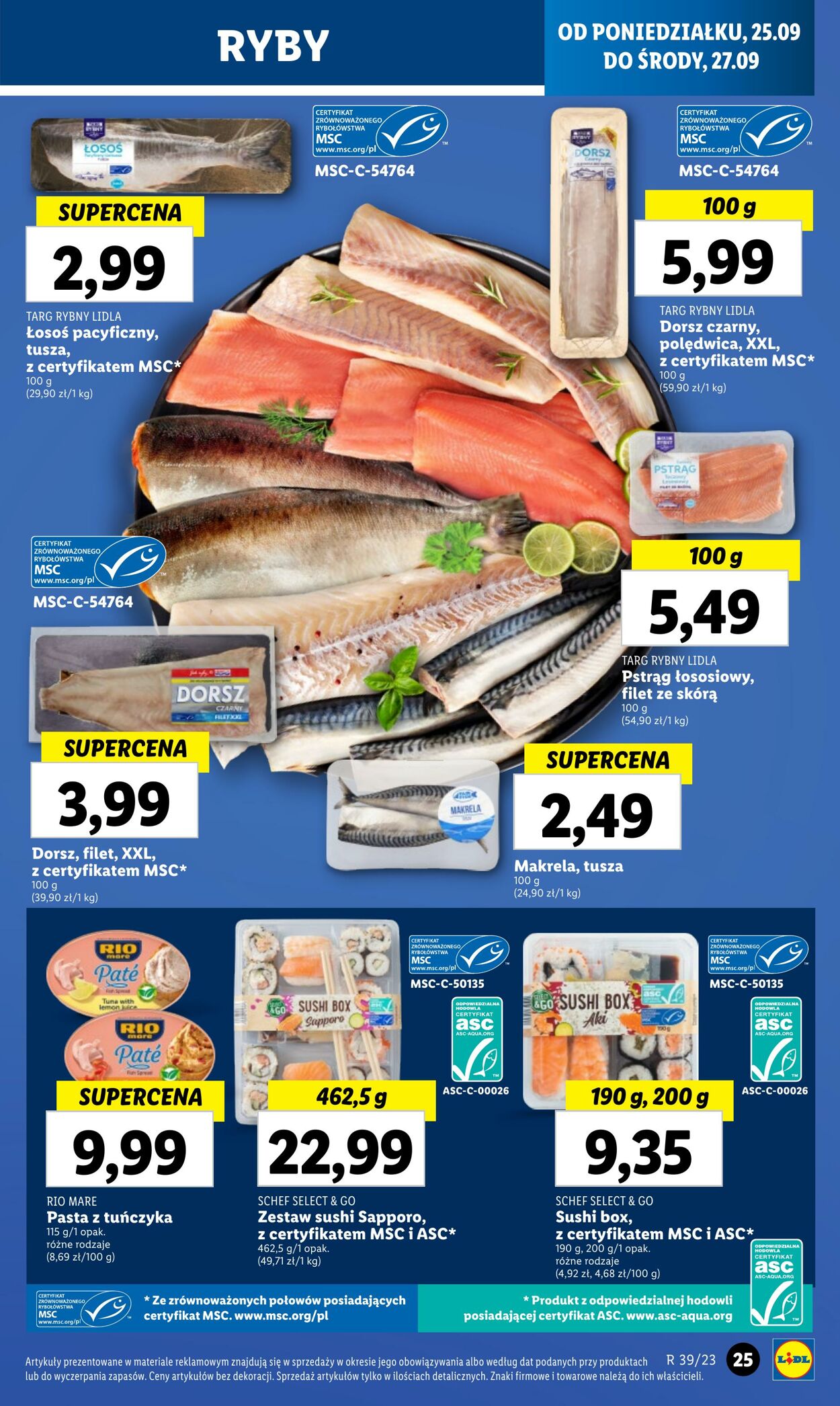 Lidl Gazetka Promocyjna Ważna od 25.09 do 27.09 Strona nr 35