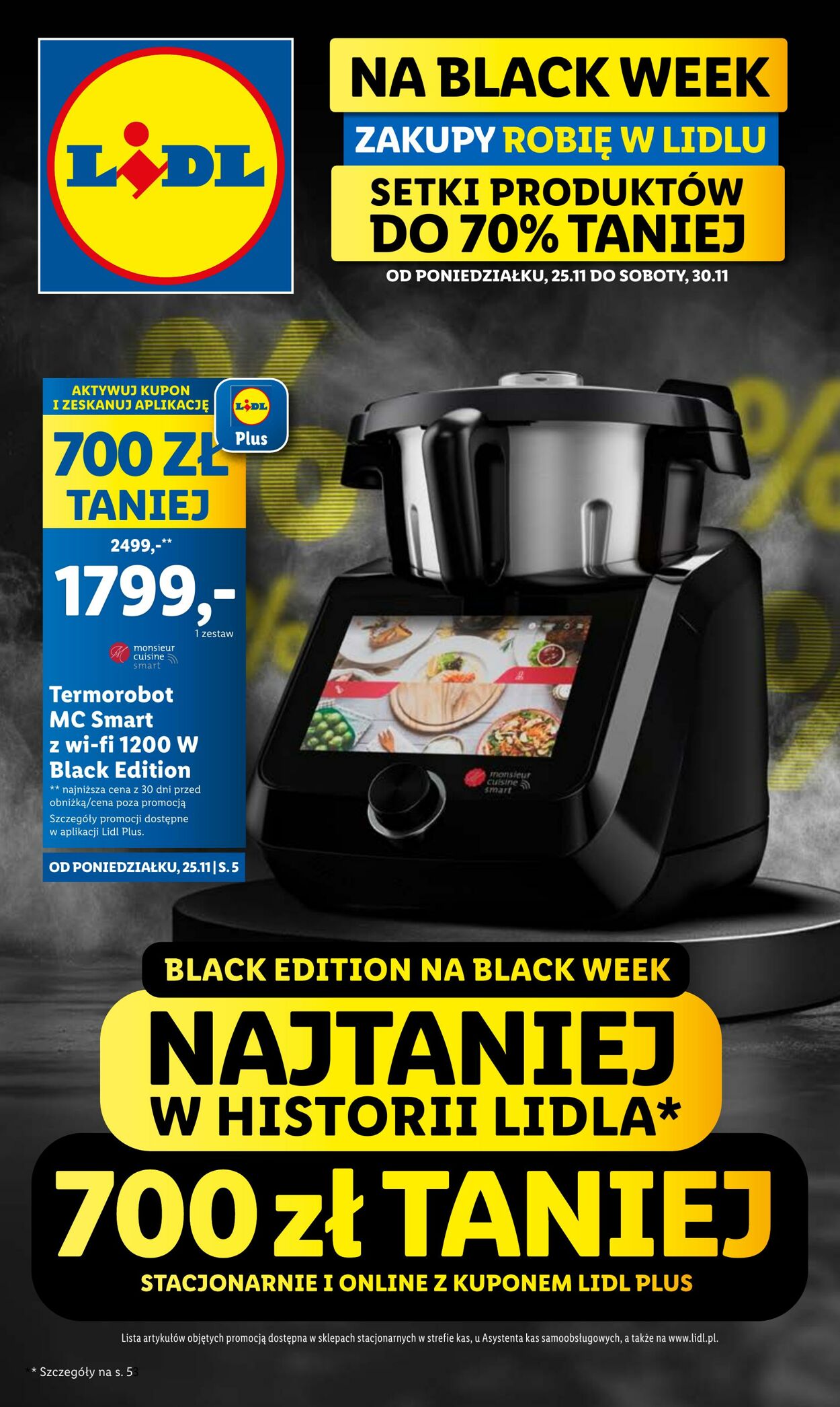 Gazetka Lidl - OFERTA WAŻNA OD 25.11 25 lis, 2024 - 30 lis, 2024