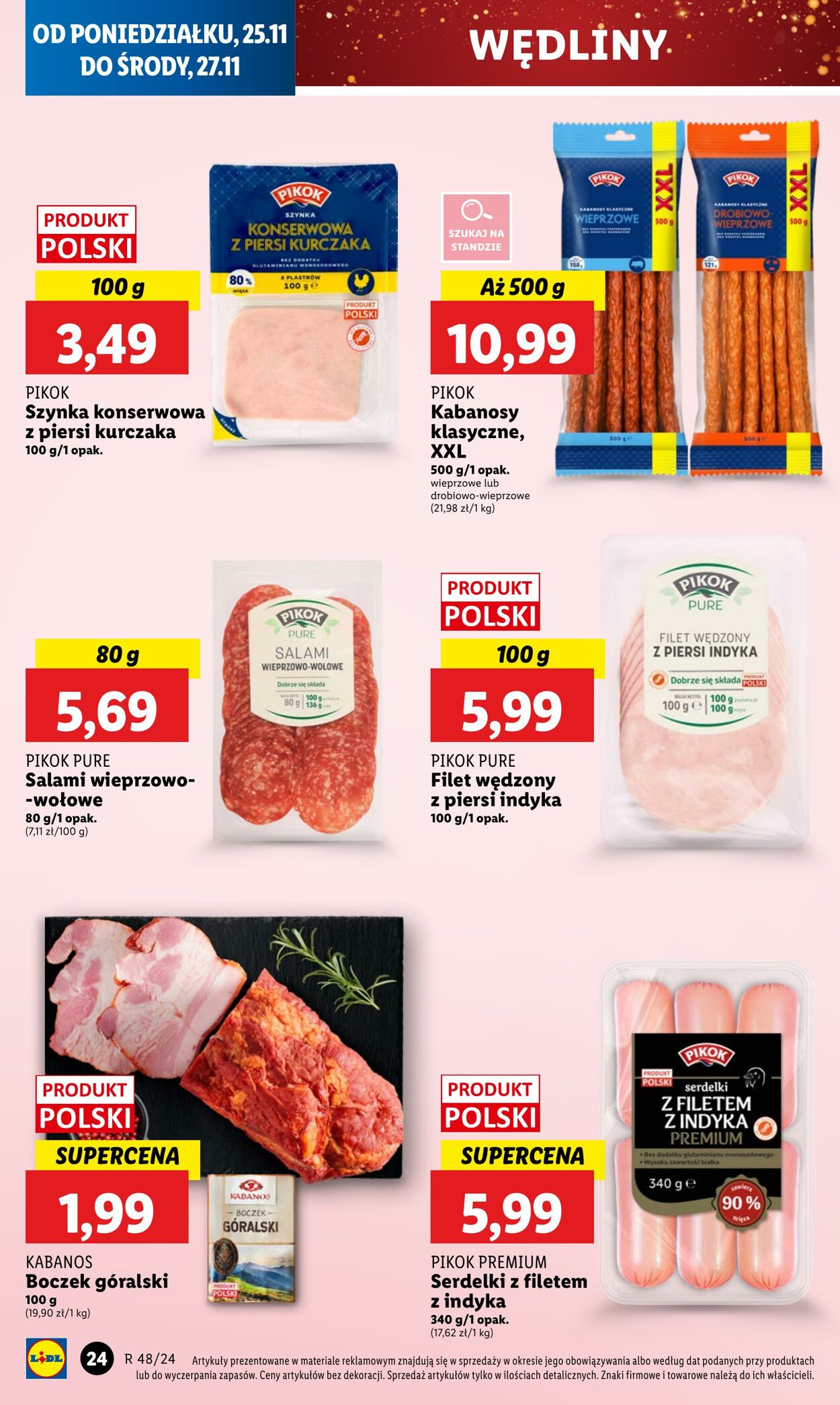 Gazetka Lidl 25.11.2024 - 27.11.2024