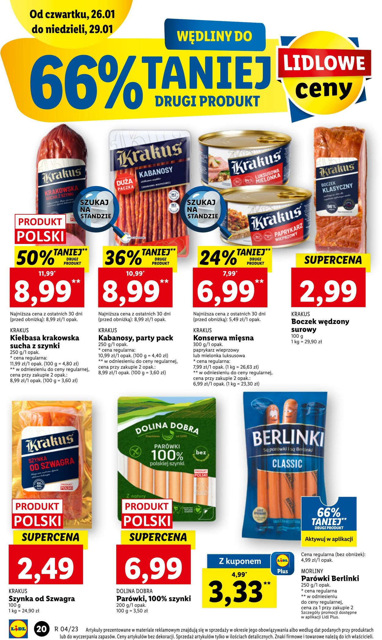 Gazetka Lidl 26.01.2023 - 29.01.2023